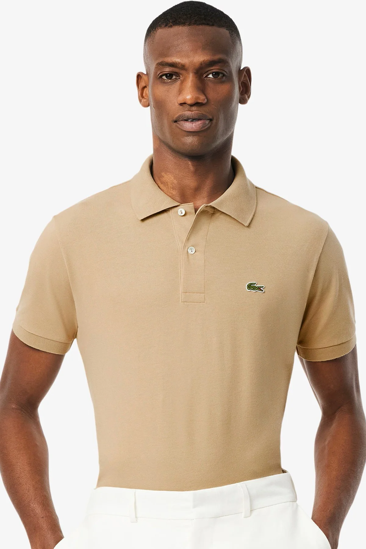 Lacoste L.12.12 Light Men's Classic Fit Polo T-shirt Erkek Polo Yaka Tişört Bej Lacoste L.12.12 Light Men's Classic Fit Polo T-shirt Erkek Polo Yaka Tişört Bej