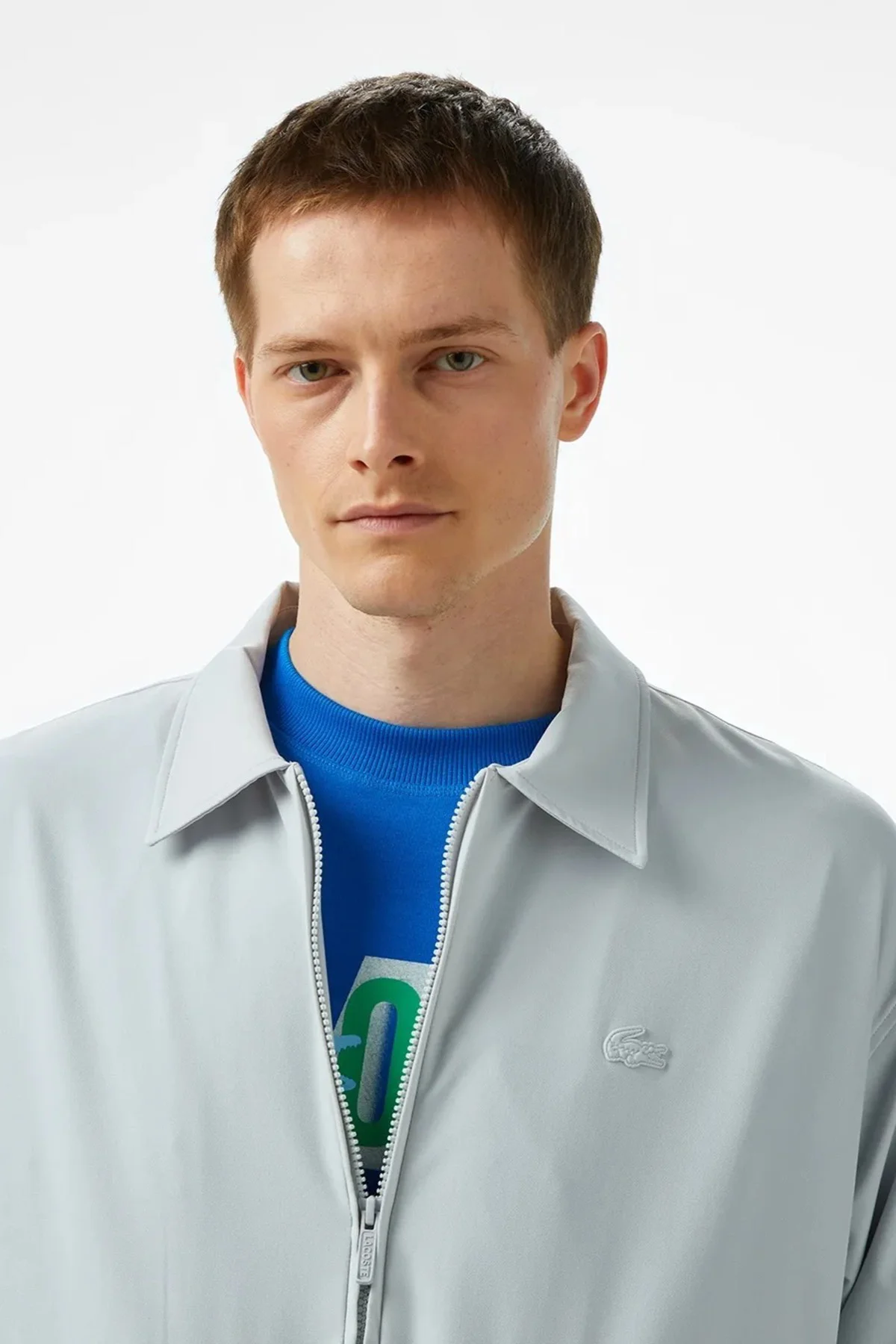 Lacoste Limited Edition Spor Grey Mens Jacket Erkek Sınırlı Üretim Spor Ceket Gri