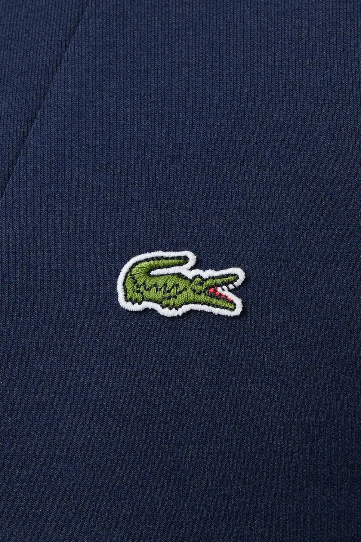 Lacoste Men's Classic Fit Neck Zip Sweatshirt Yarım Fermuarlı Yüksek Yaka Pamuklu Sweatshirt Lacivert Fiyatı, Yorumları ve Özellikleri