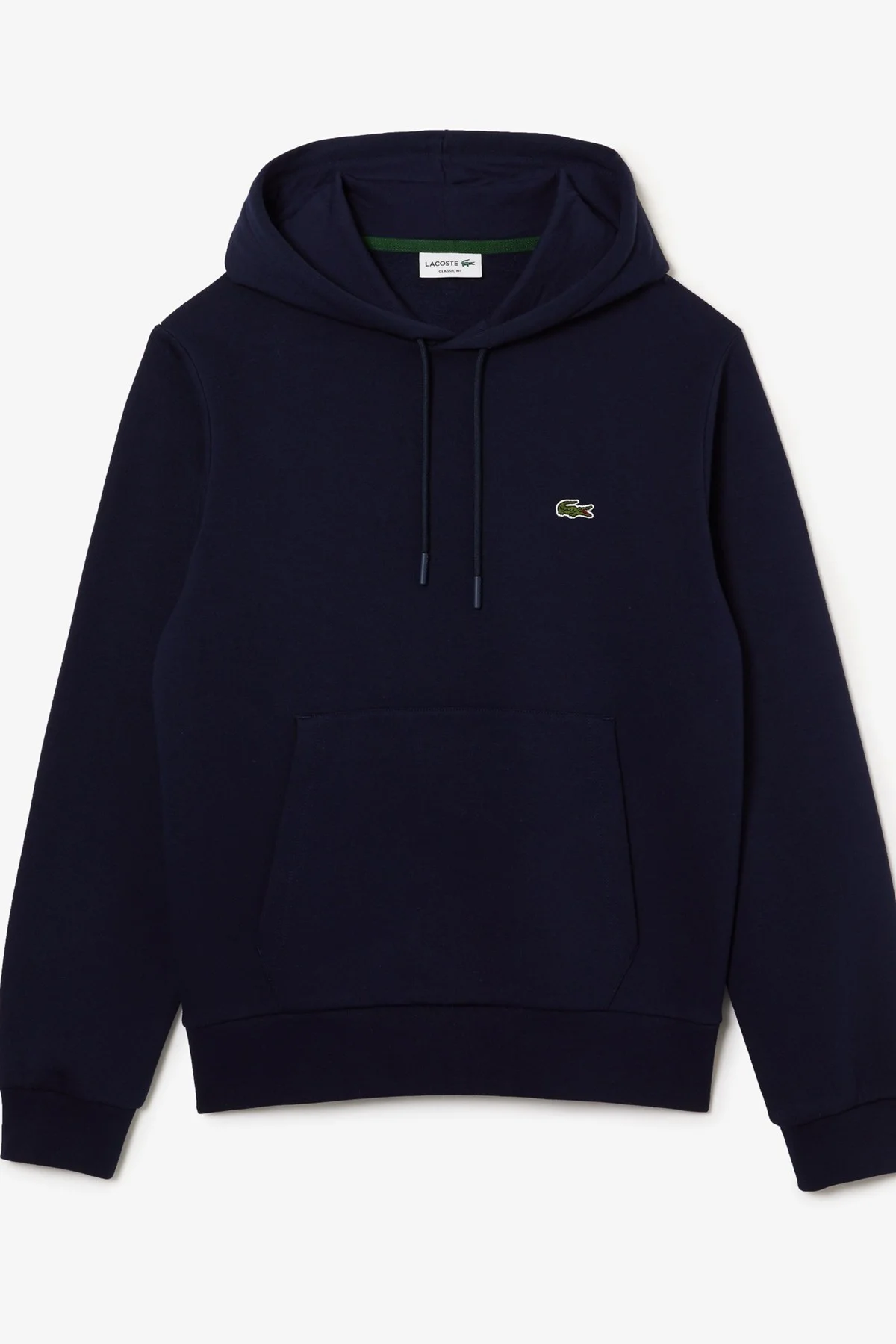 Lacoste Men's Classic Fit Kapüşonlu Yaka Sweatshirt Yeşil
