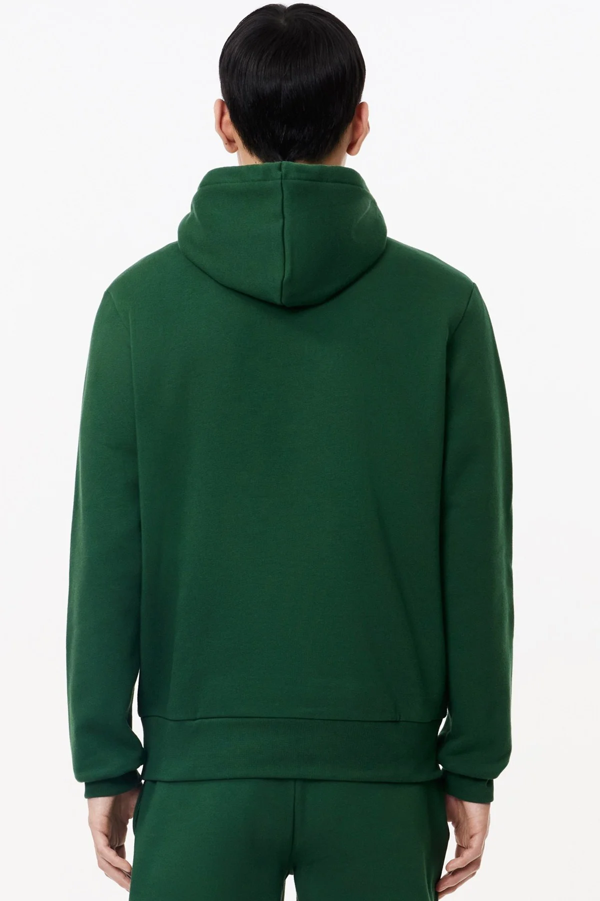 Lacoste Men's Classic Fit Kapüşonlu Yaka Sweatshirt Yeşil