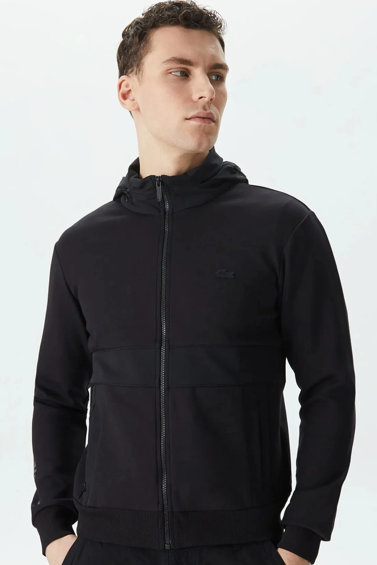 Lacoste Men's Full Zip Hoodie Sweatshirt Erkek Kapüşonlu Tam Fermuar Sweatshirt Siyah Lacoste Men's Full Zip Hoodie Sweatshirt Erkek Kapüşonlu Tam Fermuar Sweatshirt Siyah