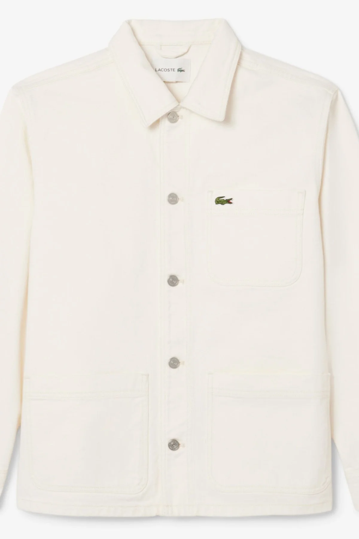 Lacoste Men's Oversized Fit Cream Shirt Bol Kesim Erkek Denim Gömlek Krem Lacoste Men's Oversized Fit Cream Shirt Bol Kesim Erkek Denim Gömlek Krem Fiyatı, Yorumları ve Özellikleri