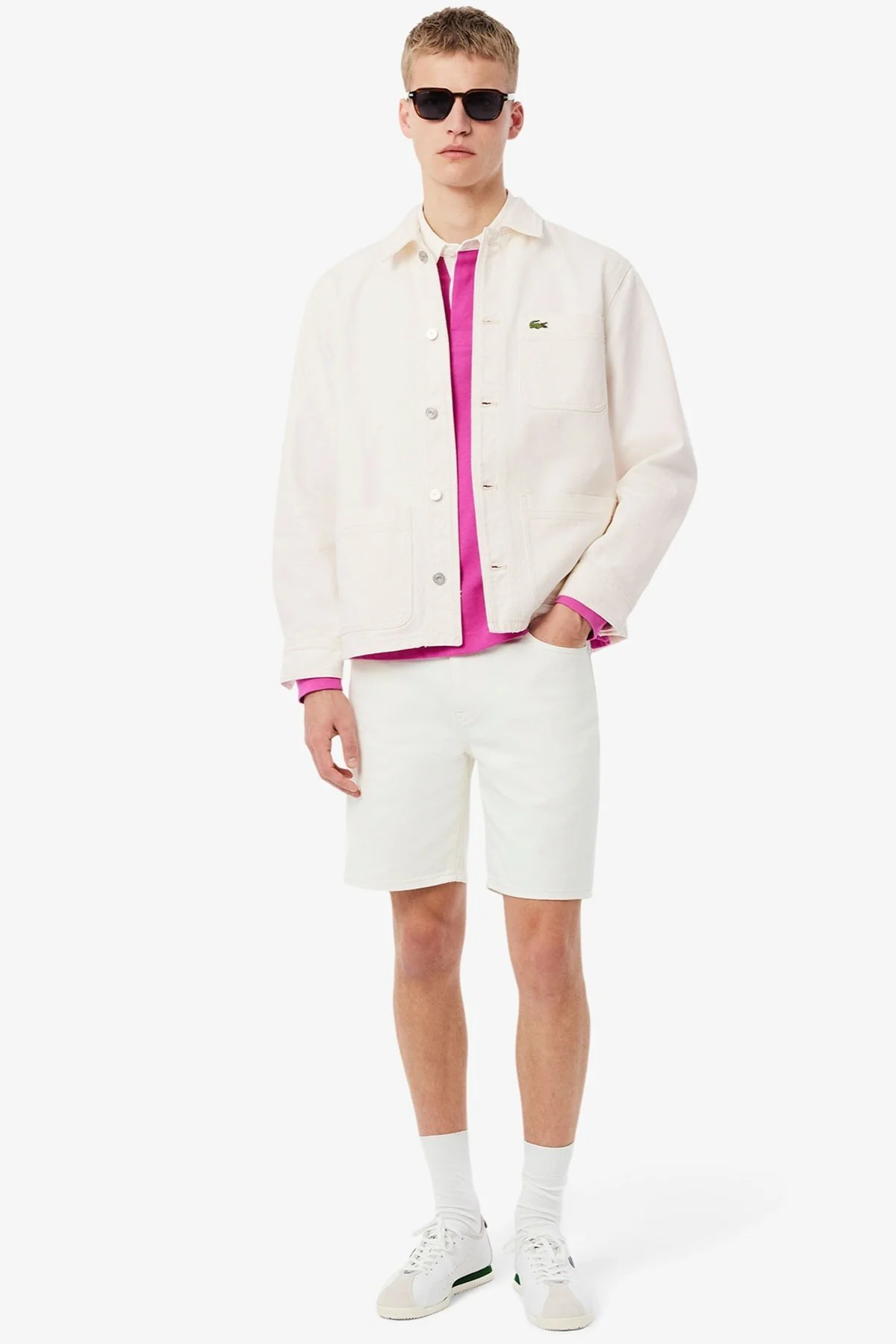 Lacoste Men's Oversized Fit Cream Shirt Bol Kesim Erkek Denim Gömlek Krem Lacoste Men's Oversized Fit Cream Shirt Bol Kesim Erkek Denim Gömlek Krem Fiyatı, Yorumları ve Özellikleri
