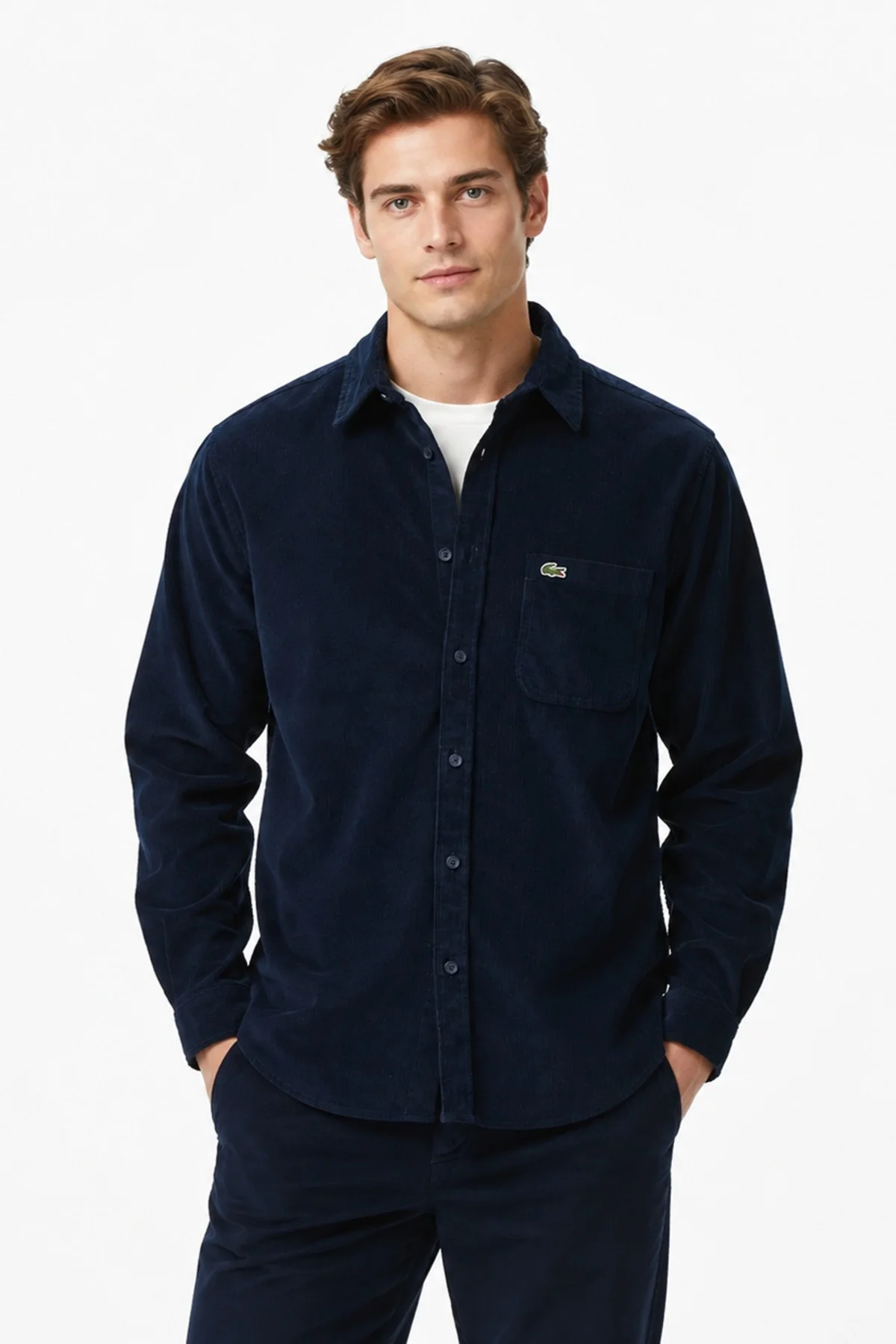 Lacoste Men's Regular Fit Button-Down Cotton Shirt Erkek Düğmeli Yaka Pamuklu Kadife Gömlek Lacivert Lacoste Men's Regular Fit Button-Down Cotton Shirt Erkek Düğmeli Yaka Pamuklu Kadife Gömlek Lacivert Fiyatı, Yorumları ve Özellikleri