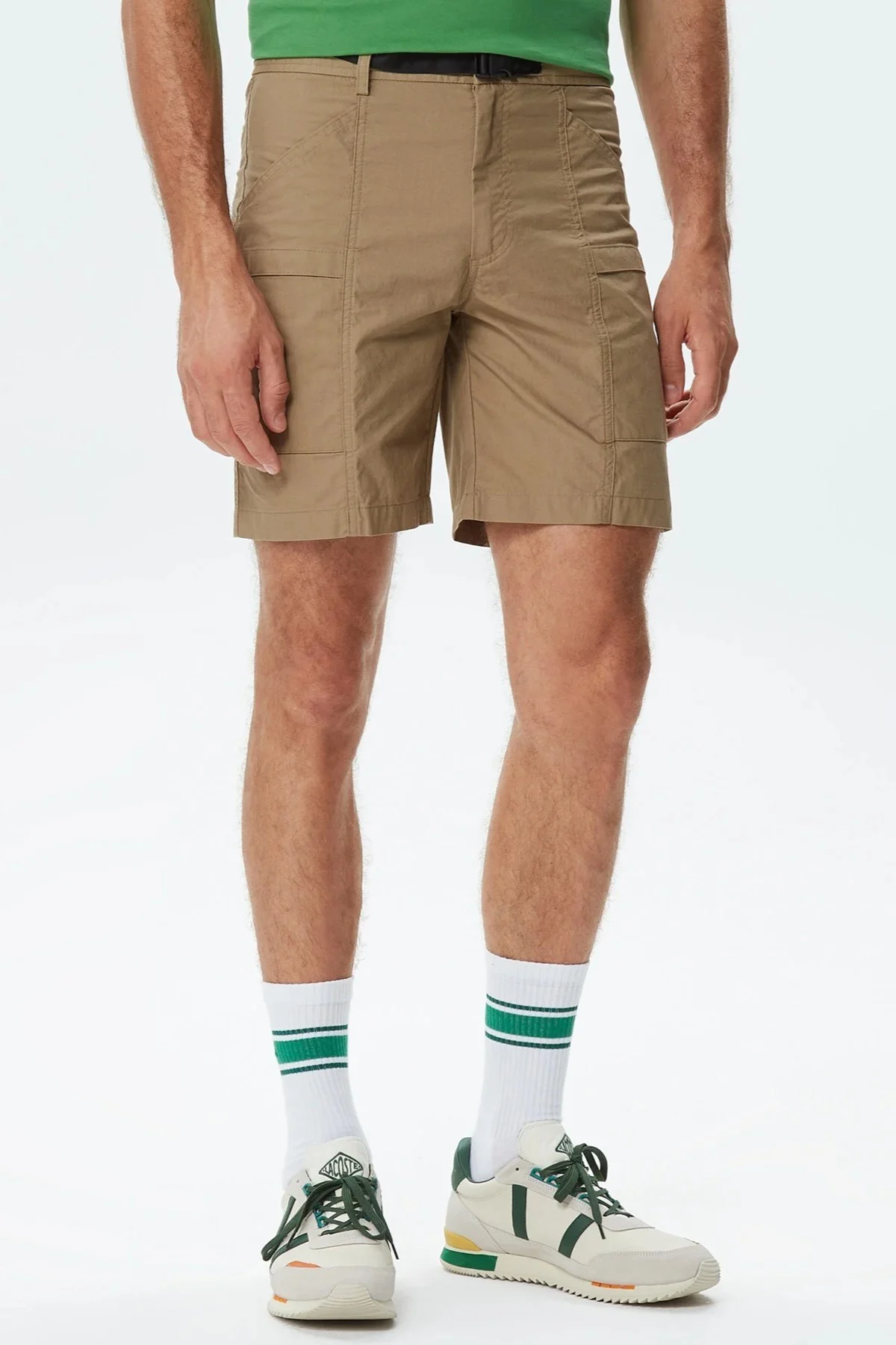 Lacoste Men's Regular Fit Cotton Bermuda Shorts Grey Erkek Pamuklu Bermuda Şort Haki Fiyatı, Yorumları ve Özellikleri