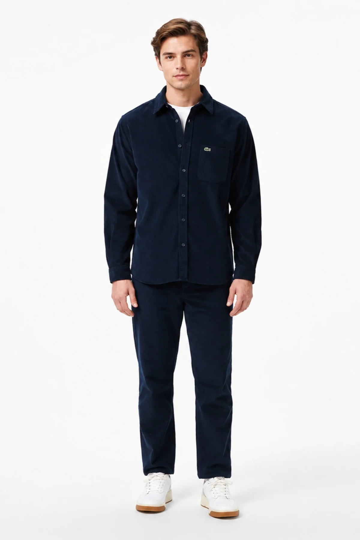 Lacoste Men's Regular Fit Button-Down Cotton Shirt Erkek Düğmeli Yaka Pamuklu Kadife Gömlek Lacivert Lacoste Men's Regular Fit Button-Down Cotton Shirt Erkek Düğmeli Yaka Pamuklu Kadife Gömlek Lacivert Fiyatı, Yorumları ve Özellikleri