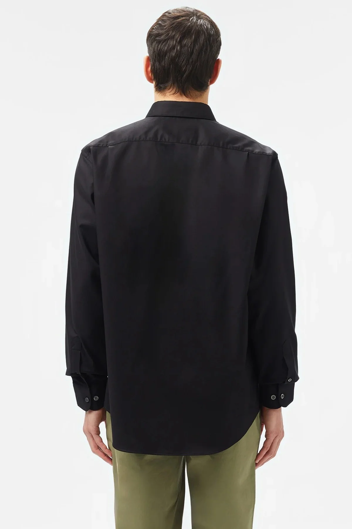 Lacoste Men's Regular Fit Button-Down Cotton Shirt Erkek Düğmeli Yaka Pamuklu Gömlek Siyah Fiyatı, Yorumları ve Özellikleri