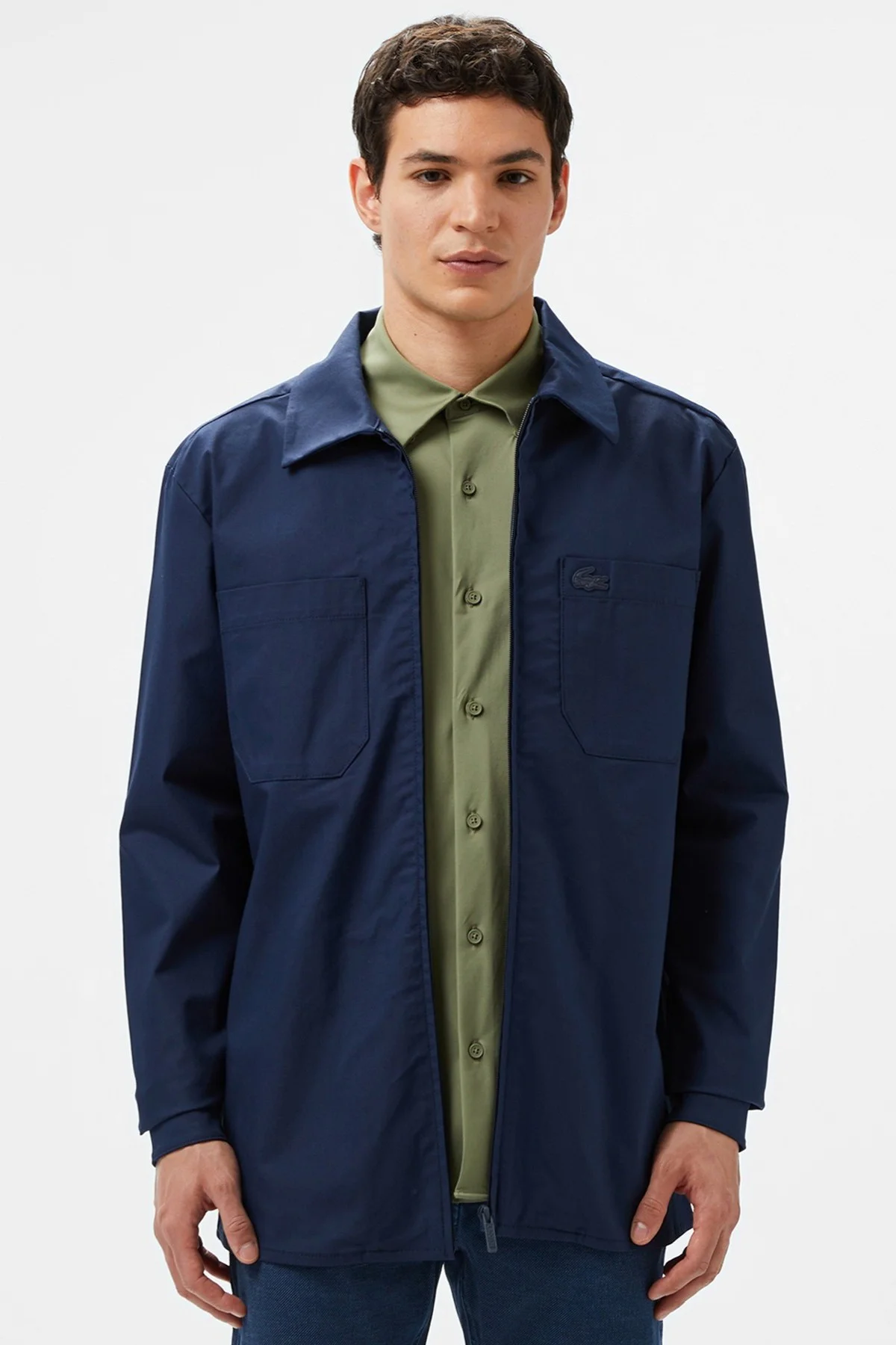 Lacoste Men's Regular Fit Full Zip Shirt Tam Fermuar Organik Pamuk Erkek Gömlek Lacivert Lacoste Men's Regular Fit Full Zip Shirt Tam Fermuar Organik Pamuk Erkek Gömlek Lacivert Fiyatı, Yorumları ve Özellikleri