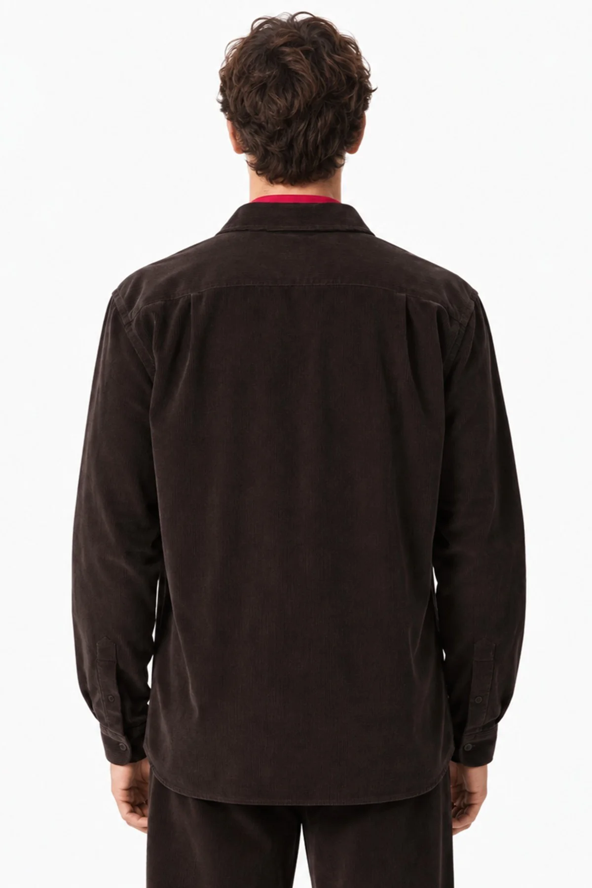 Lacoste Men's Regular Fit Button-Down Cotton Shirt Erkek Düğmeli Yaka Pamuklu Kadife Gömlek Kahverengi Lacoste Men's Regular Fit Button-Down Cotton Shirt Erkek Düğmeli Yaka Pamuklu Kadife Gömlek Kahverengi