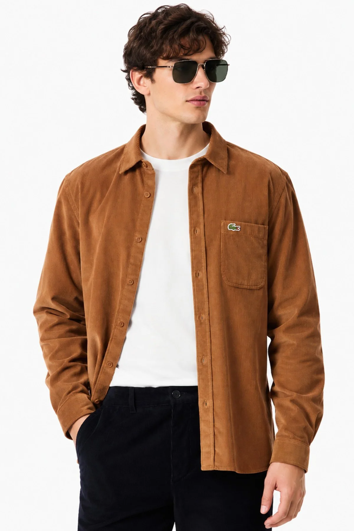 Lacoste Men's Regular Fit Button-Down Cotton Shirt Erkek Düğmeli Yaka Pamuklu Kadife Gömlek Sütlü Kahverengi Lacoste Men's Regular Fit Button-Down Cotton Shirt Erkek Düğmeli Yaka Pamuklu Kadife Gömlek Sütlü Kahverengi Fiyatı, Yorumları ve Özellikleri