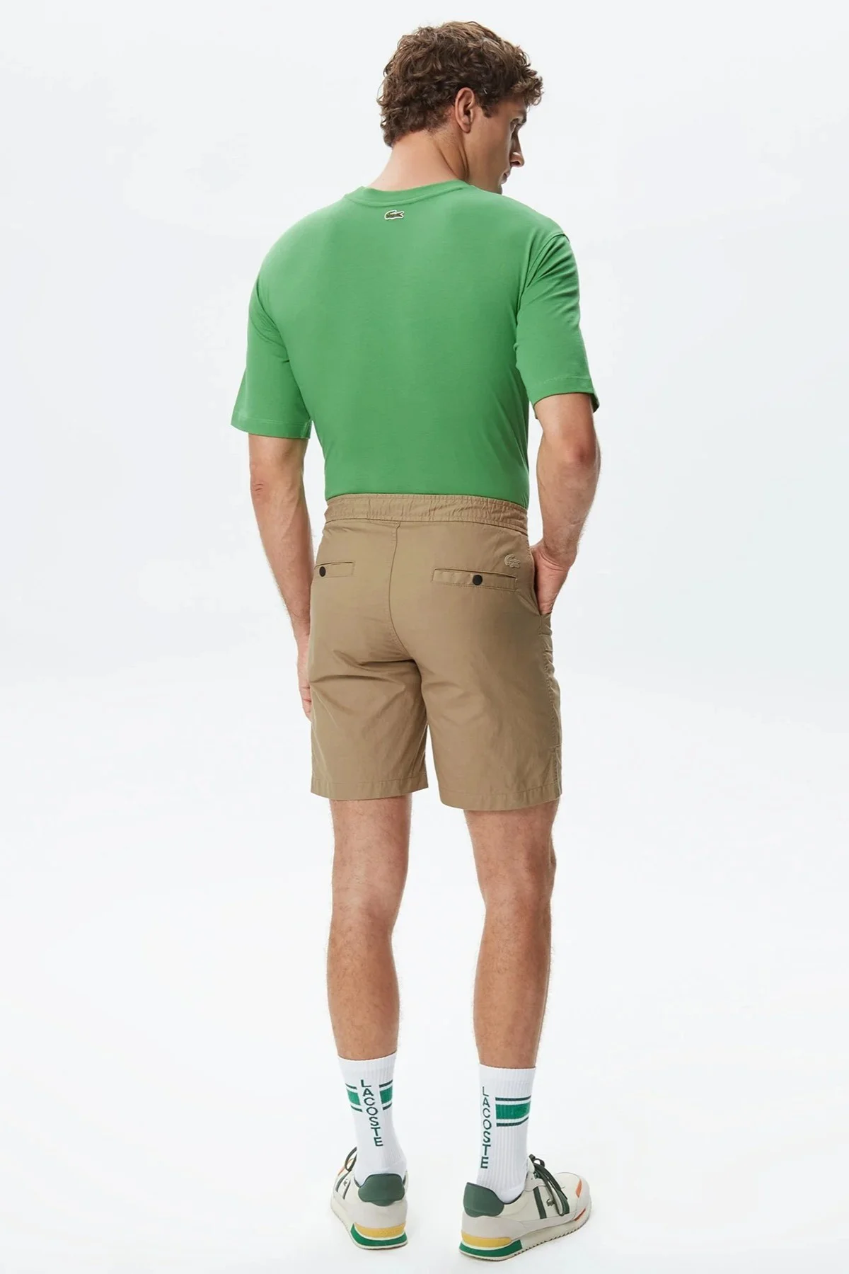 Lacoste Men's Regular Fit Cotton Bermuda Shorts Grey Erkek Pamuklu Bermuda Şort Haki Fiyatı, Yorumları ve Özellikleri