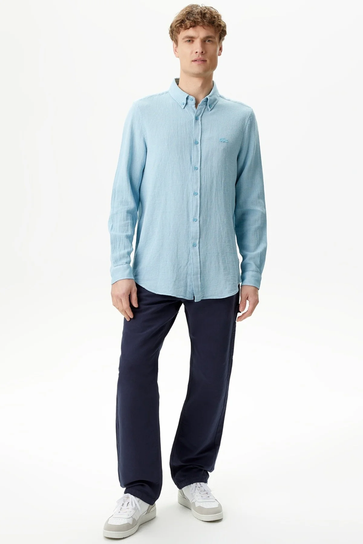 Lacoste Men's Regular Fit Button-Down Collar Linen Shirt Green Erkek Düğmeli Yaka Keten Gömlek Mavi Lacoste Men's Regular Fit Button-Down Collar Linen Shirt Green Erkek Düğmeli Yaka Keten Gömlek Mavi Fiyatı, Yorumları ve Özellikleri