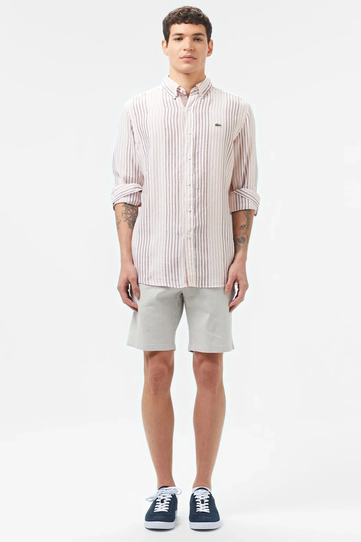 Lacoste Men's Regular Fit Button-Down Collar Linen Shirt Erkek Düğmeli Yaka Keten Gömlek Kahverengi Lacoste Men's Regular Fit Button-Down Collar Linen Shirt Erkek Düğmeli Yaka Keten Gömlek Kahverengi Fiyatı, Yorumları ve Özellikleri