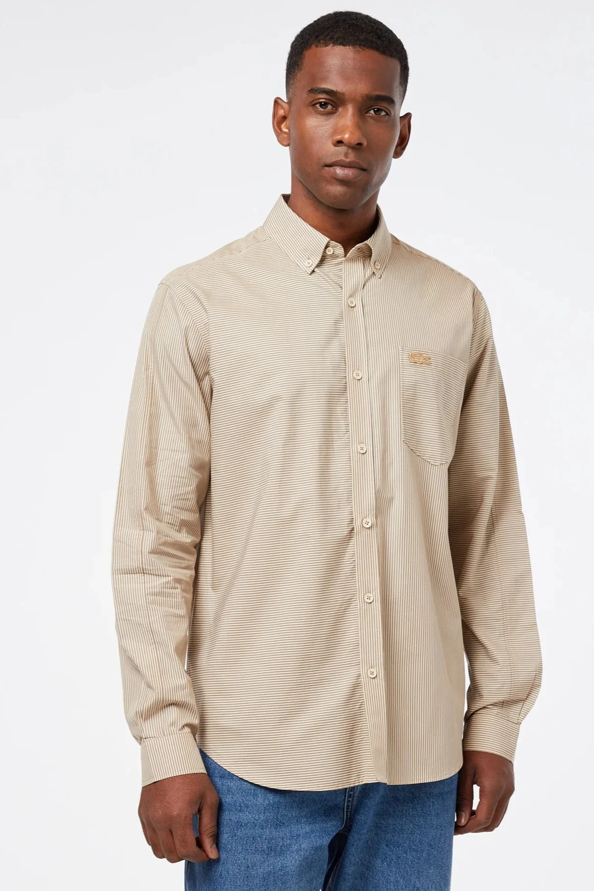 Lacoste Men's Regular Fit Beige Shirt Normal Kesim Erkek Gömlek Bej Lacoste Men's Regular Fit Beige Shirt Normal Kesim Erkek Gömlek Bej Fiyatı, Yorumları ve Özellikleri