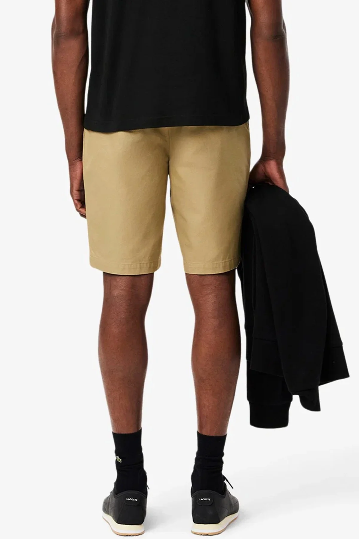 Lacoste Men's Regular Fit Cotton Bermuda Shorts Erkek Cepli Bermuda Şort Bej Fiyatı, Yorumları ve Özellikleri