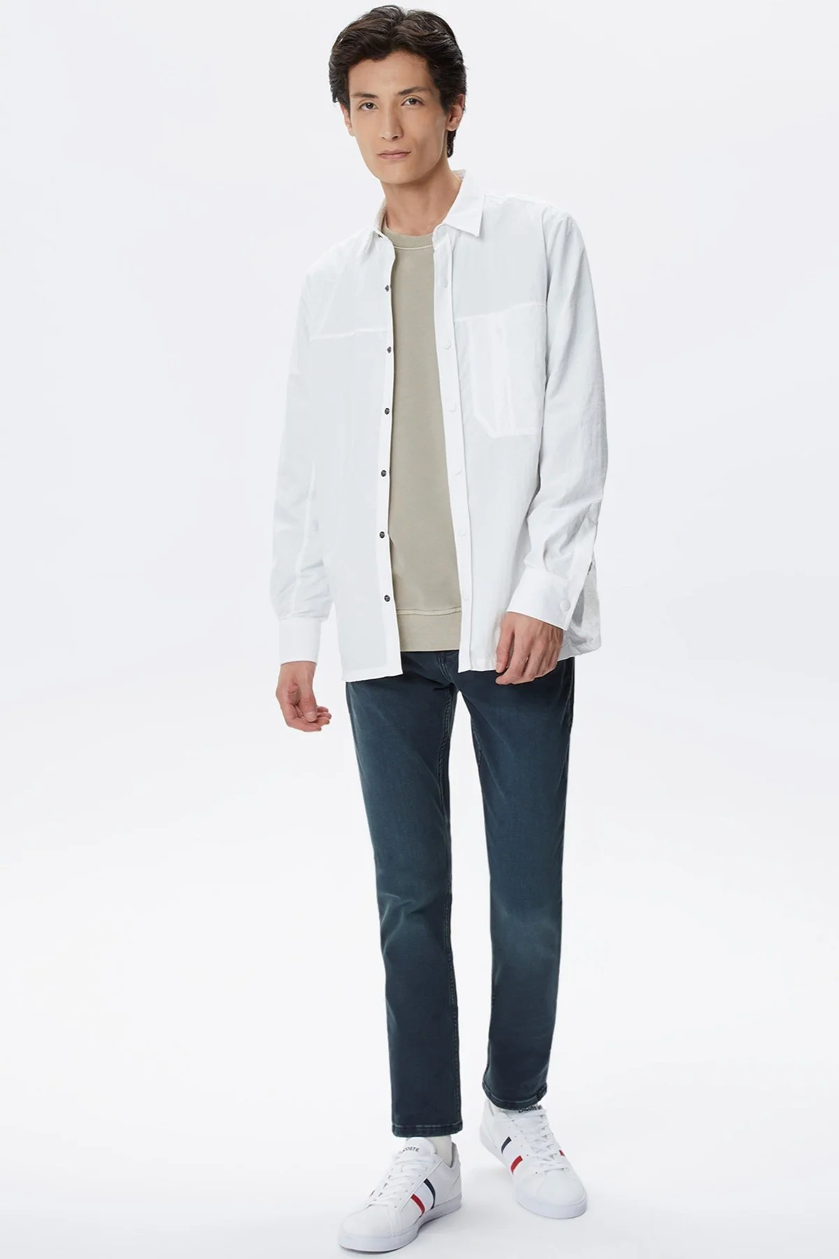 Lacoste Mens Regular Fit Cream Shirt Standart Kesim Çıtçıt Düğmeli Erkek Gömlek Krem Lacoste Mens Regular Fit Cream Shirt Standart Kesim Çıtçıt Düğmeli Erkek Gömlek Krem Fiyatı, Yorumları ve Özellikleri
