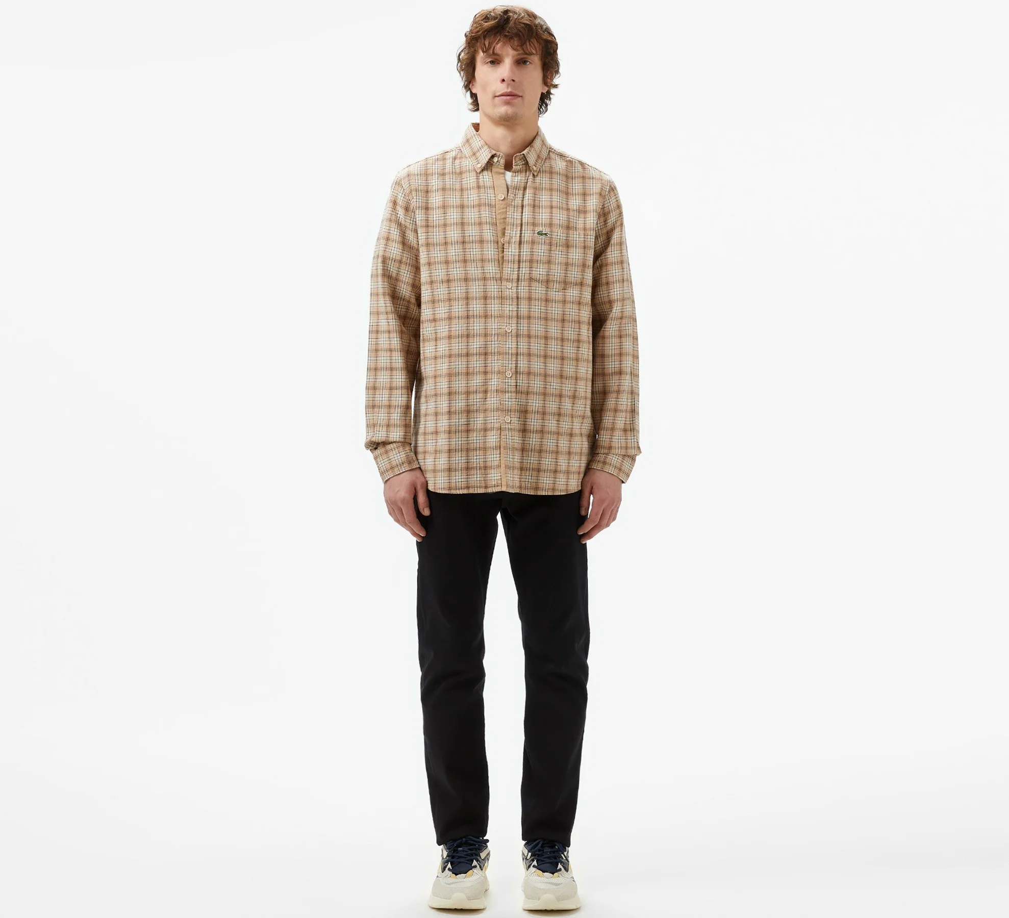 Lacoste Men's Regular Fit Button-Down Collar Plaid Shirt Brown Erkek Düğmeli Yaka Ekose Gömlek Kahverengi Lacoste Men's Regular Fit Button-Down Collar Plaid Shirt Brown Erkek Düğmeli Yaka Ekose Gömlek Kahverengi Fiyatı, Yorumları ve Özellikleri