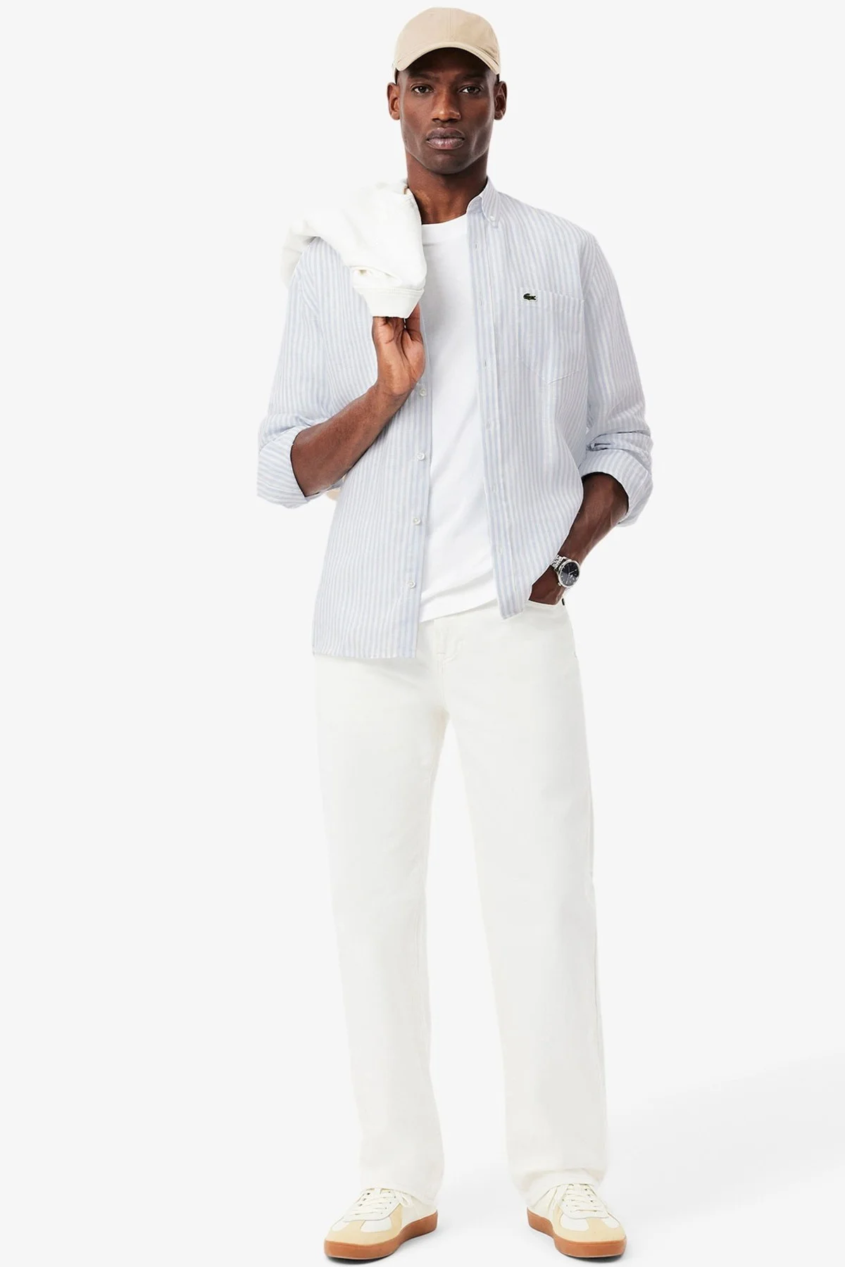 Lacoste Men's Regular Fit Blue Shirt Standart Kesim Erkek Gömlek Mavi Lacoste Men's Regular Fit Blue Shirt Standart Kesim Erkek Gömlek Mavi