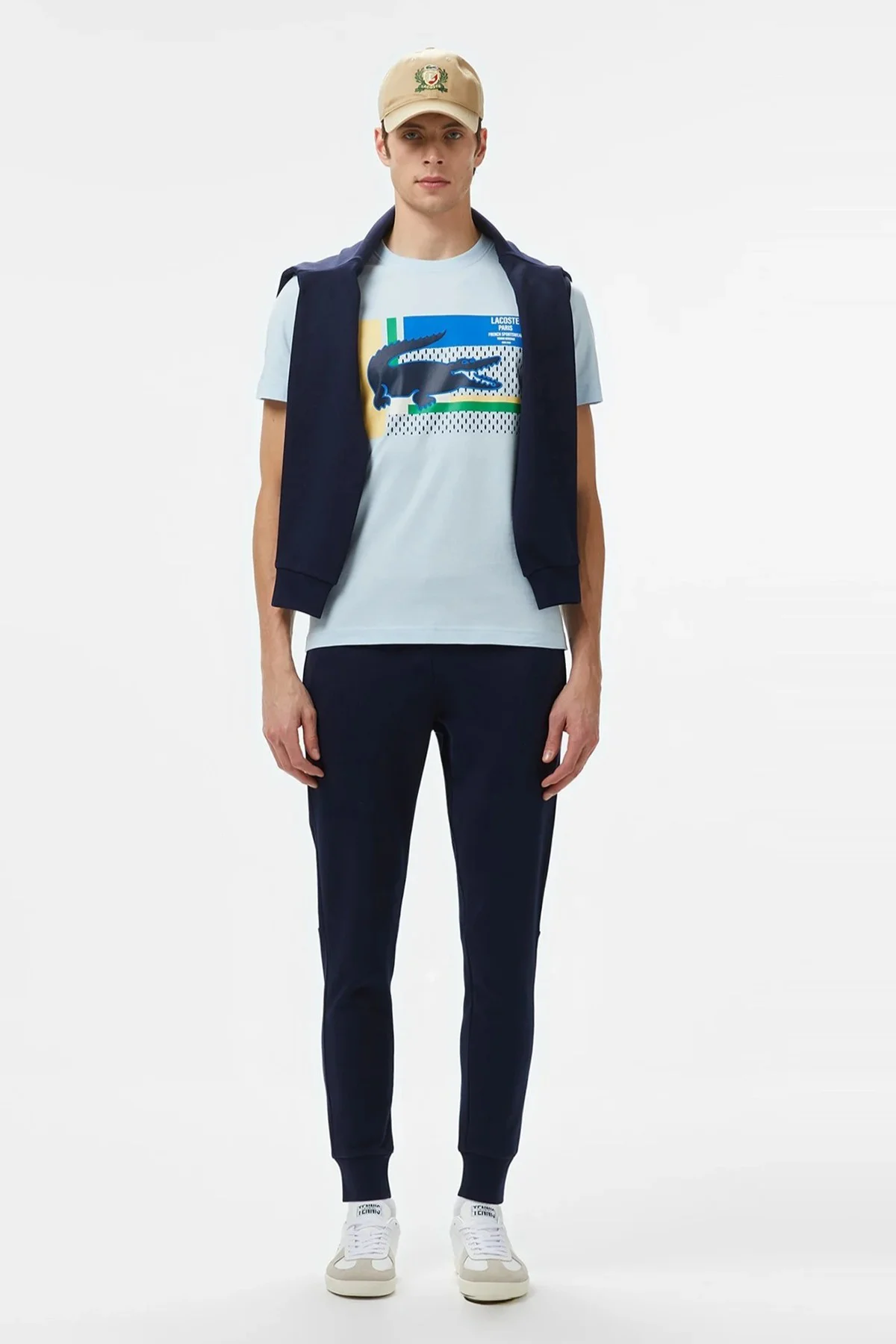 Lacoste Men's Regular Fit Crew Neck Graphic T-Shirt Light Blue Bisiklet Yaka Erkek Tişört Açık Mavi Lacoste Men's Regular Fit Crew Neck Graphic T-Shirt Light Blue Bisiklet Yaka Erkek Tişört Açık Mavi Fiyatı, Yorumları ve Özellikleri