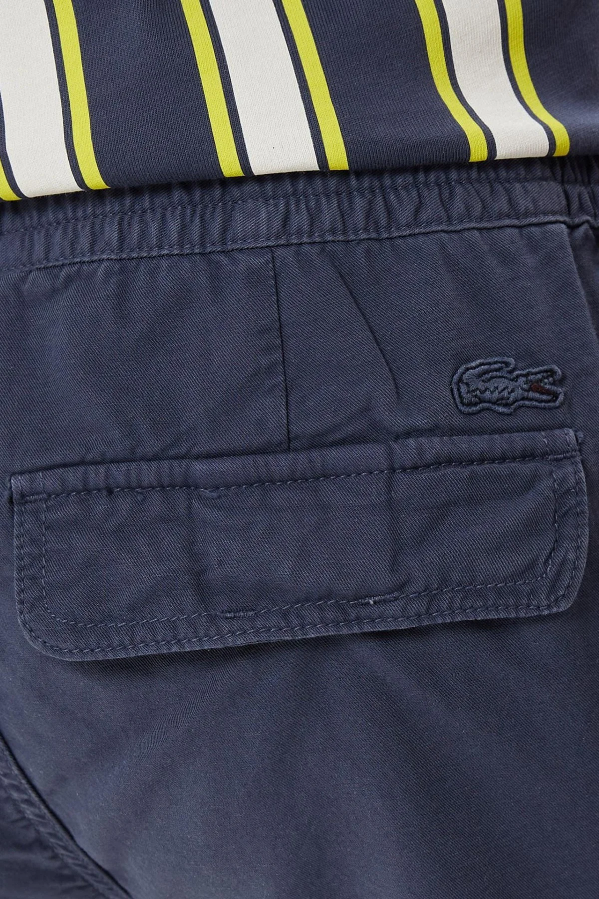 Lacoste Men's Regular Fit Cotton Bermuda Shorts Erkek Kargo Cepli Bermuda Şort Lacivert Fiyatı, Yorumları ve Özellikleri