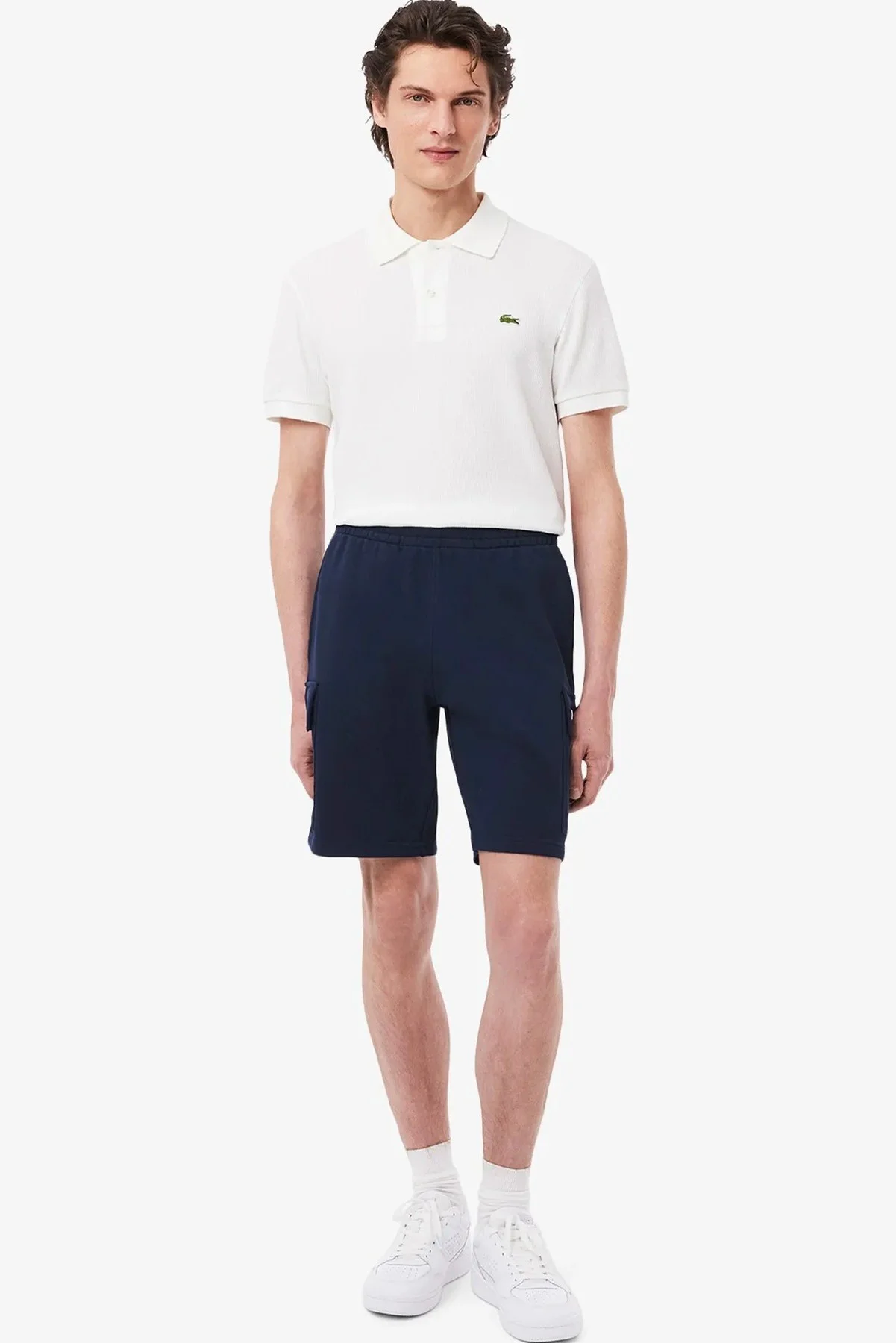 Lacoste Mens Reguler Fit Cotton Fleece Cargo Shorts Erkek Kargo Cepli Pamuk Şort Lacivert Lacoste Mens Reguler Fit Cotton Fleece Cargo Shorts Erkek Kargo Cepli Pamuk Şort Lacivert