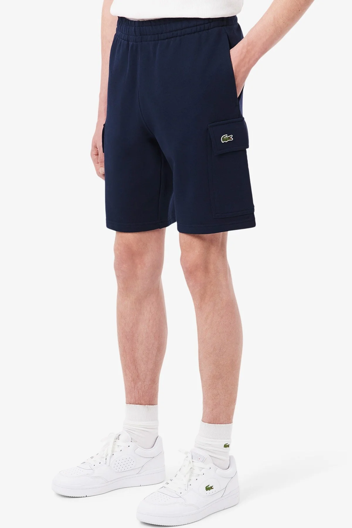 Lacoste Mens Reguler Fit Cotton Fleece Cargo Shorts Erkek Kargo Cepli Pamuk Şort Lacivert Lacoste Mens Reguler Fit Cotton Fleece Cargo Shorts Erkek Kargo Cepli Pamuk Şort Lacivert