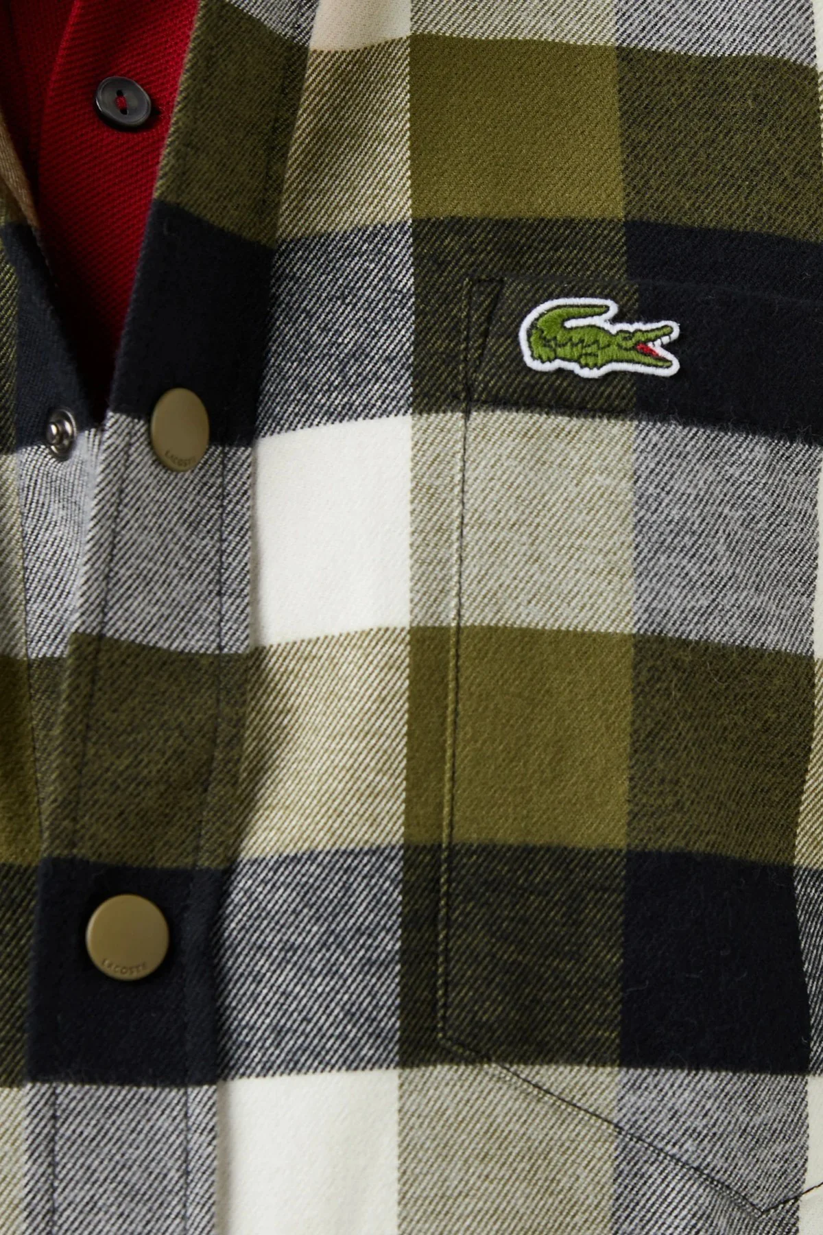 Lacoste Men's Relaxed Fit Button-Down Linen Shirt  Rahat Kesim Pamuklu Kareli Erkek Gömlek Haki Fiyatı, Yorumları ve Özellikleri