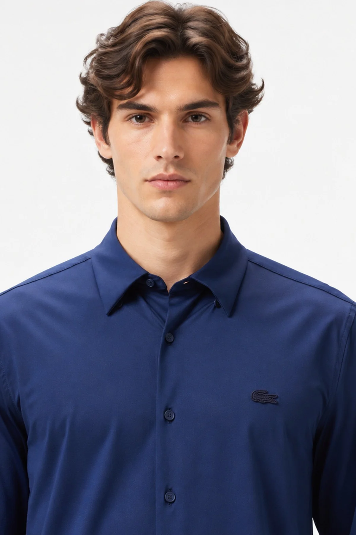 Lacoste Mens Slim Fit Navy Cotton Shirt Dar Kesim Erkek Gömlek Lacivert Fiyatı, Yorumları ve Özellikleri