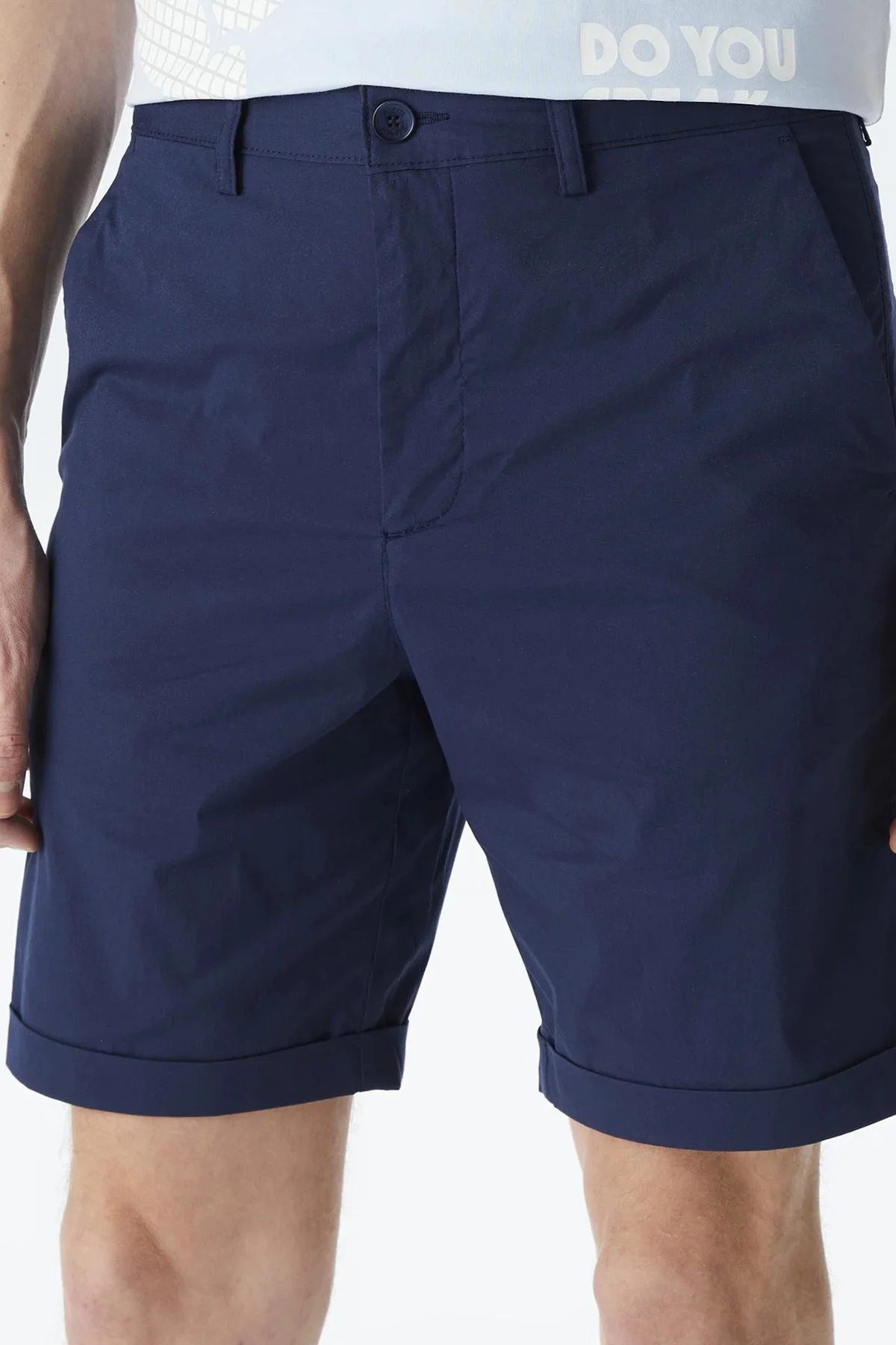 Lacoste Men's Slim Fit Bermuda Shorts Erkek Dar Kesim Bermuda Şort Lacivert