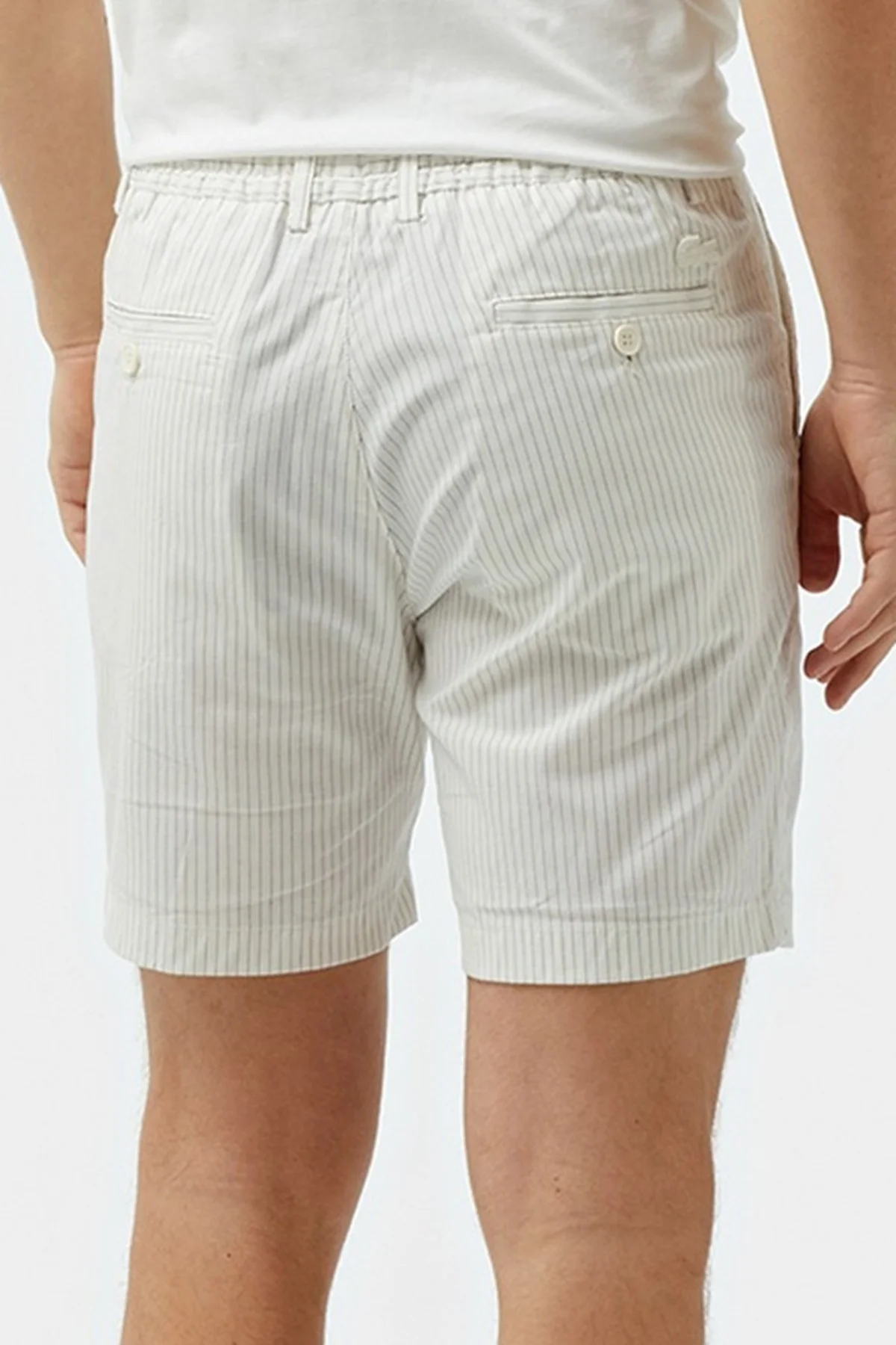 Lacoste Men's Slim Fit Navy Bermuda Shorts Erkek Dar Kesim Pamuk Bermuda Şort Lacivert Fiyatı, Yorumları ve Özellikleri