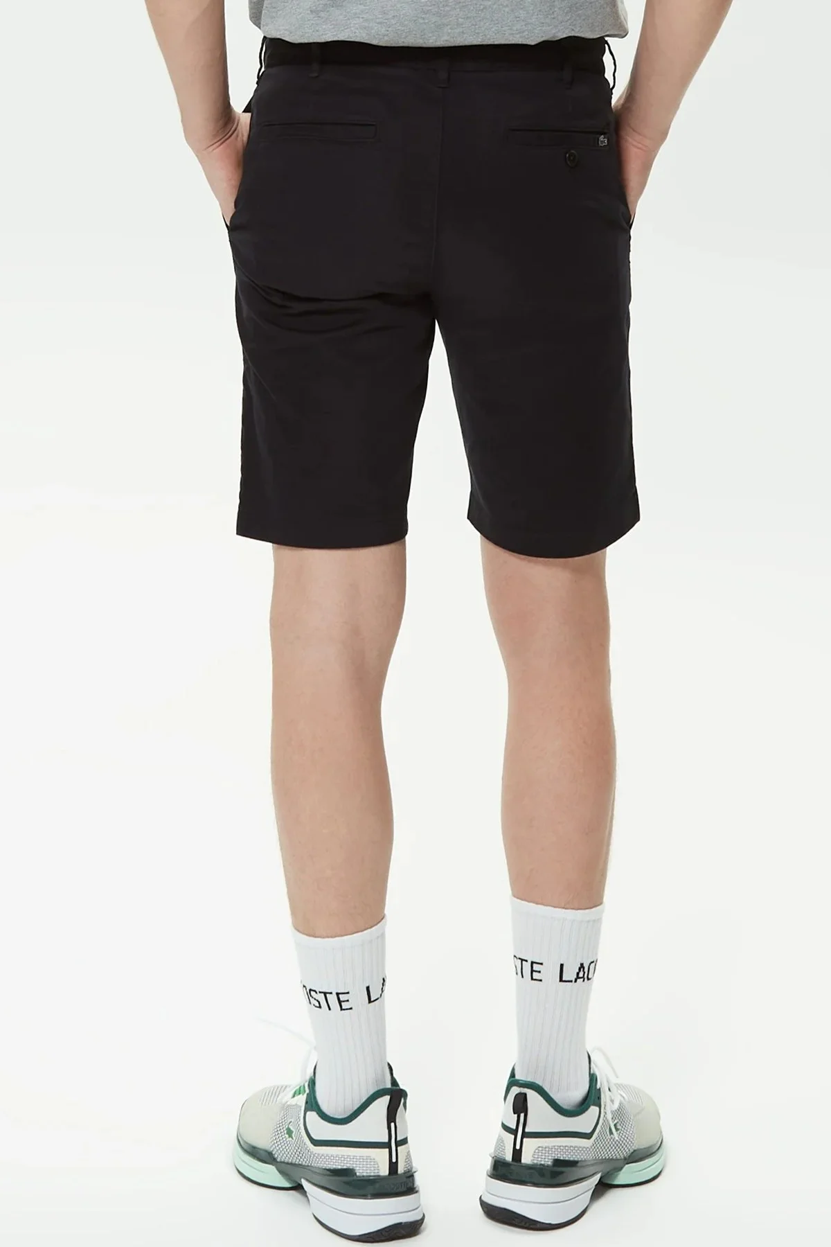 Lacoste Men's Slim Fit Organic Cotton Bermuda Black Shorts Erkek Dar Kesim Pamuk Bermuda Şort Siyah Lacoste Men's Slim Fit Organic Cotton Bermuda Black Shorts Erkek Dar Kesim Pamuk Bermuda Şort Siyah Fiyatı, Yorumları ve Özellikleri