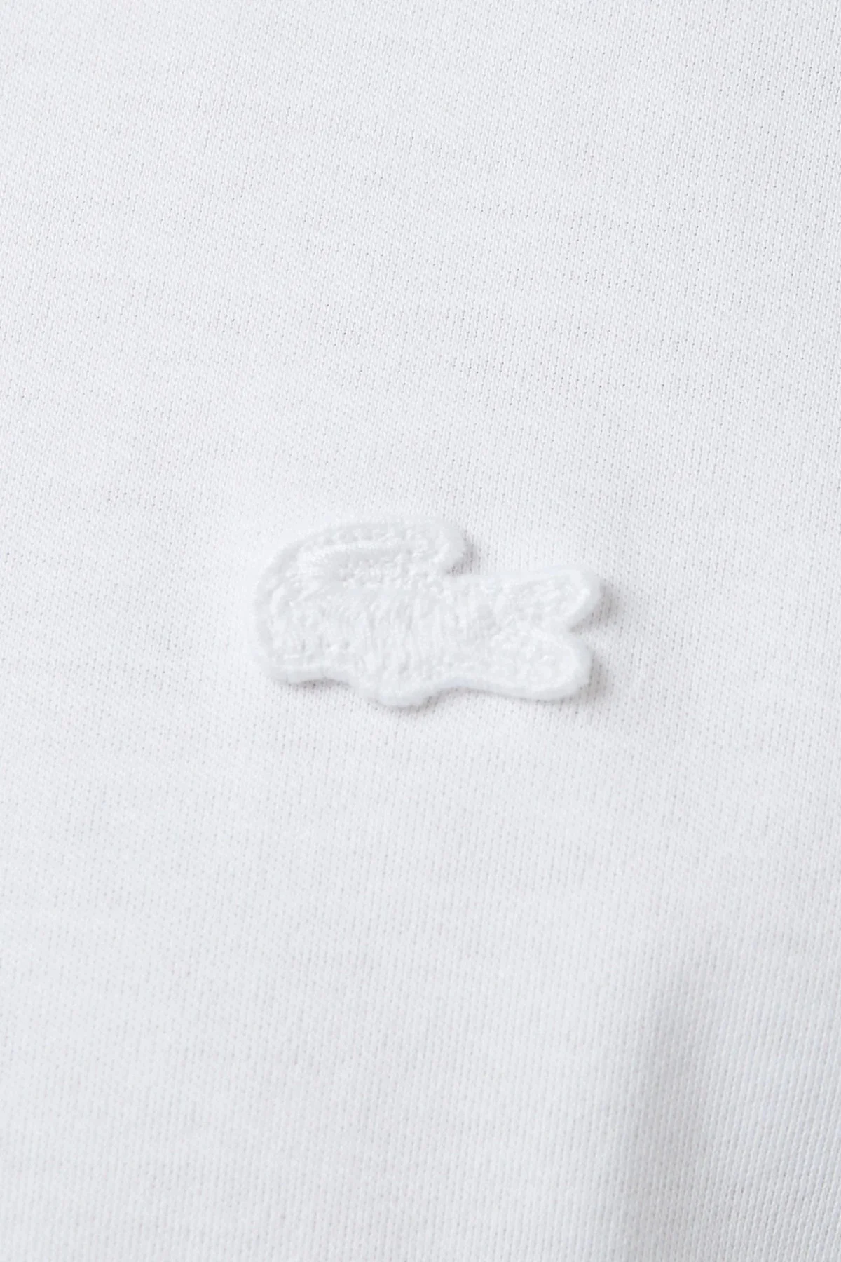 Lacoste Mens Slim Fit White Cotton Shirt Dar Kesim Pamuklu Erkek Gömlek Beyaz
