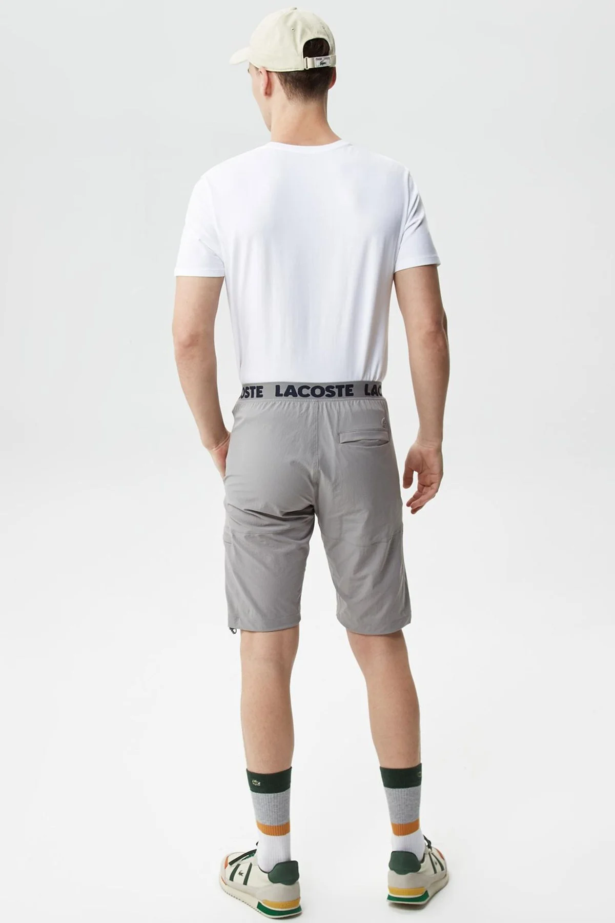 Lacoste Men's Slim Fit Grey Bermuda Short Erkek Bermuda Şort Gri Fiyatı, Yorumları ve Özellikleri