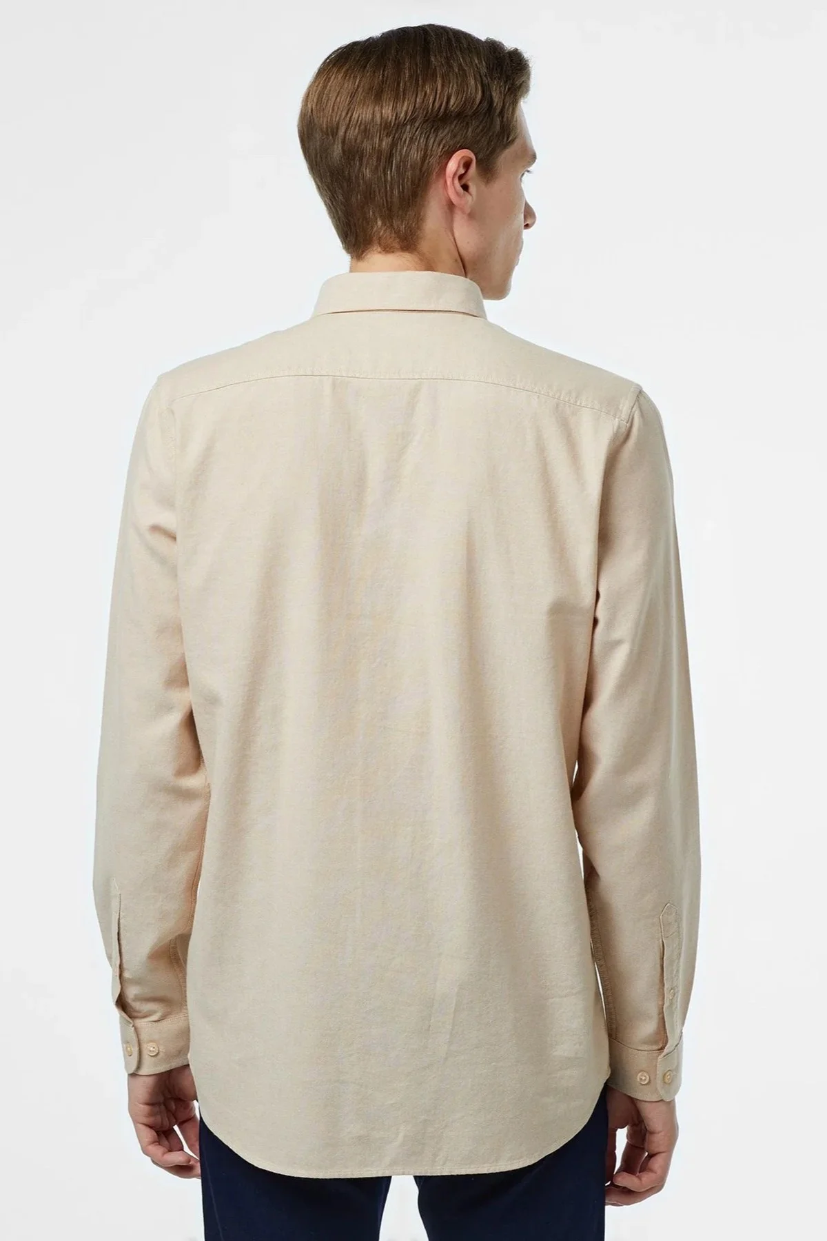 Lacoste Men's Slim Fit Beige Shirt Slim Fit Pamuklu Erkek Gömlek Bej Fiyatı, Yorumları ve Özellikleri