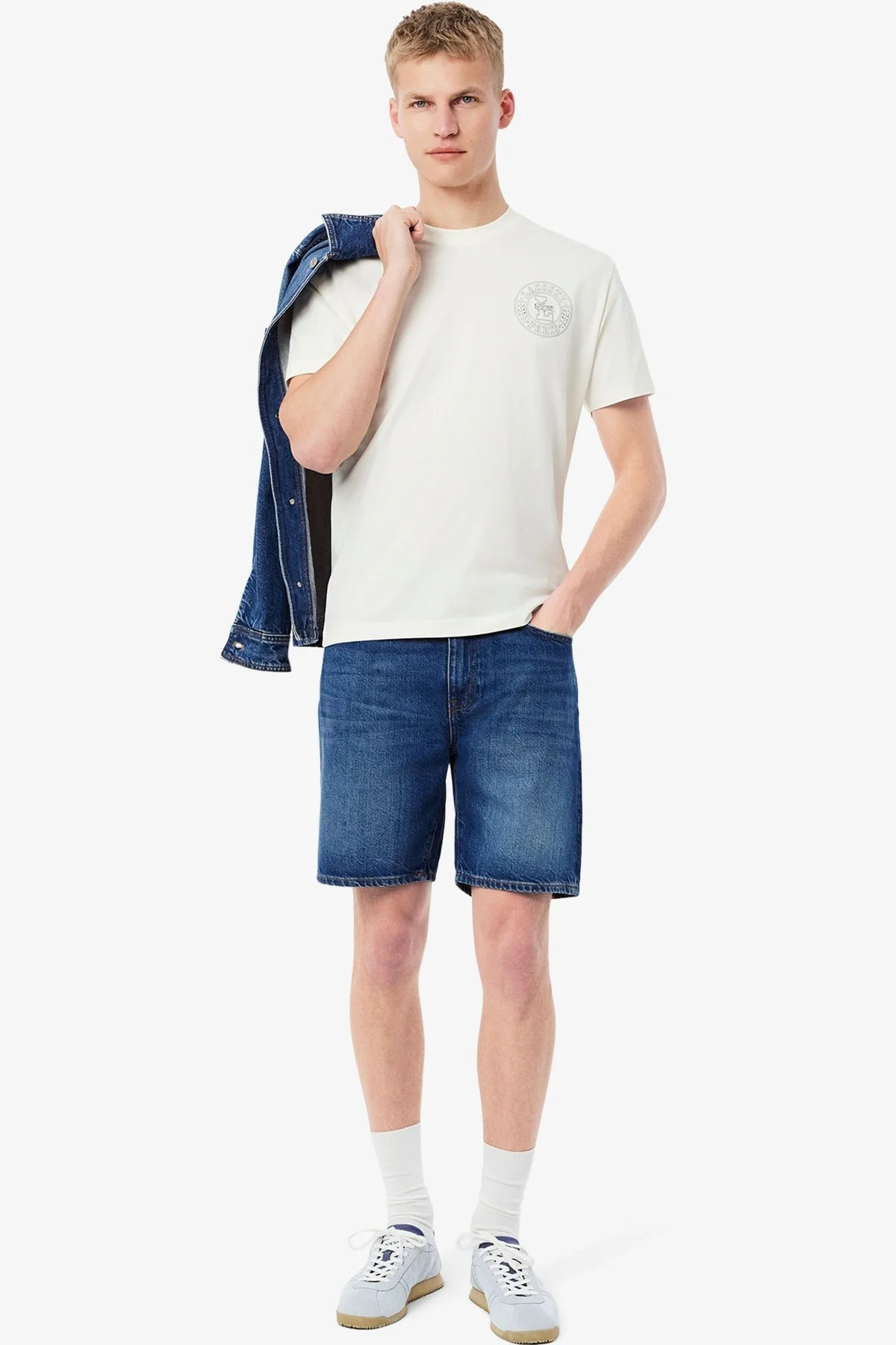 Lacoste Men's Straight Fit Denim Dark Blue Bermuda Jean Shorts Erkek Düz Kesim Bermuda Kot Şort Koyu Mavi Lacoste Men's Straight Fit Denim Dark Blue Bermuda Jean Shorts Erkek Düz Kesim Bermuda Kot Şort Koyu Mavi Fiyatı, Yorumları ve Özellikleri