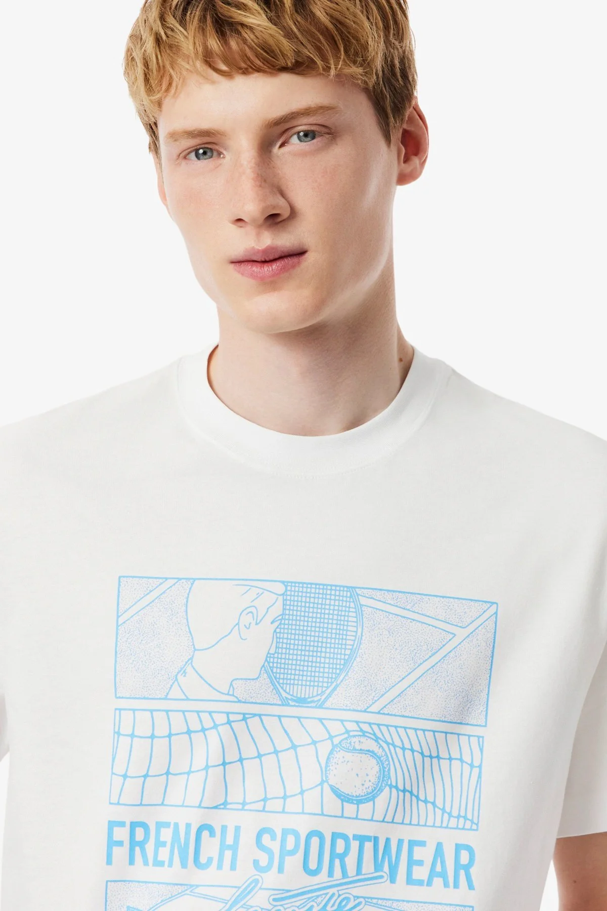 Lacoste Men's Tennis Print Classic Fit Cotton Tee Bisiklet Yaka Grafik Baskılı Erkek Tişört Beyaz Lacoste Men's Tennis Print Classic Fit Cotton Tee Bisiklet Yaka Grafik Baskılı Erkek Tişört Beyaz Fiyatı, Yorumları ve Özellikleri