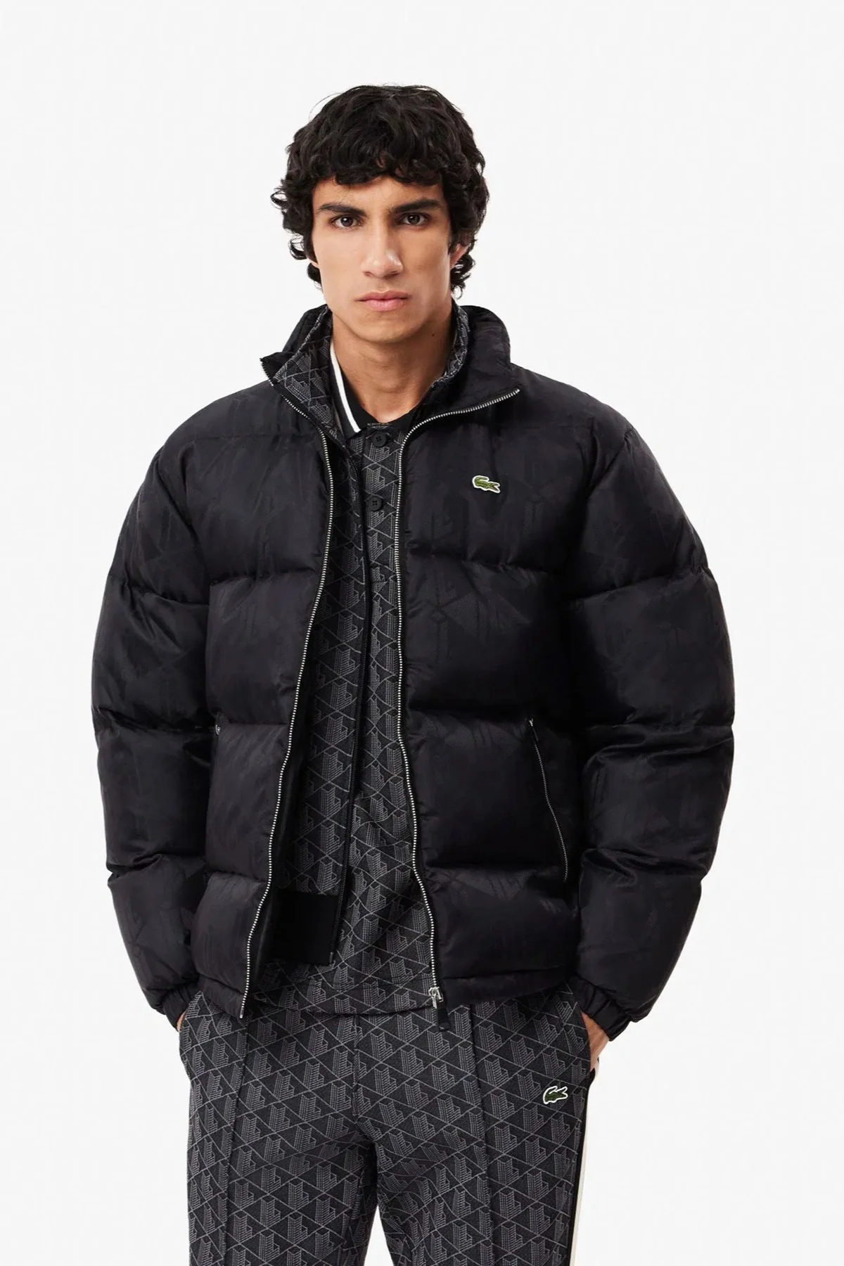 Lacoste Men`s Waterrepellent Monogram Jacquard Down Black Jacket Erkek Suitici Mont Siyah Lacoste Men`s Waterrepellent Monogram Jacquard Down Black Jacket Erkek Suitici Mont Siyah Fiyatı, Yorumları ve Özellikleri