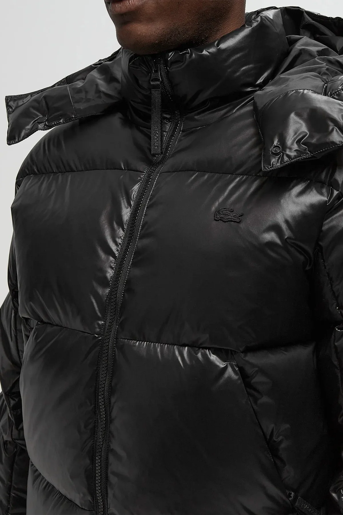 Lacoste Relaxed Fit Down Fill Mens Jacket Çıkarılabilir Kapüşonlu Rahat Kesim Suya Dayanıklı Erkek Kaz tüyü Mont Siyah Lacoste Relaxed Fit Down Fill Mens Jacket Çıkarılabilir Kapüşonlu Rahat Kesim Suya Dayanıklı Erkek Kaz tüyü Mont Siyah