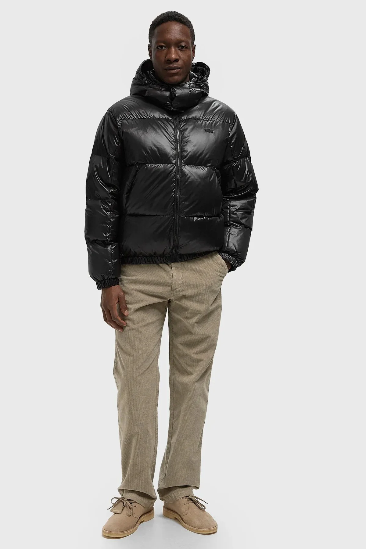 Lacoste Relaxed Fit Down Fill Mens Jacket Çıkarılabilir Kapüşonlu Rahat Kesim Suya Dayanıklı Erkek Kaz tüyü Mont Siyah Lacoste Relaxed Fit Down Fill Mens Jacket Çıkarılabilir Kapüşonlu Rahat Kesim Suya Dayanıklı Erkek Kaz tüyü Mont Siyah