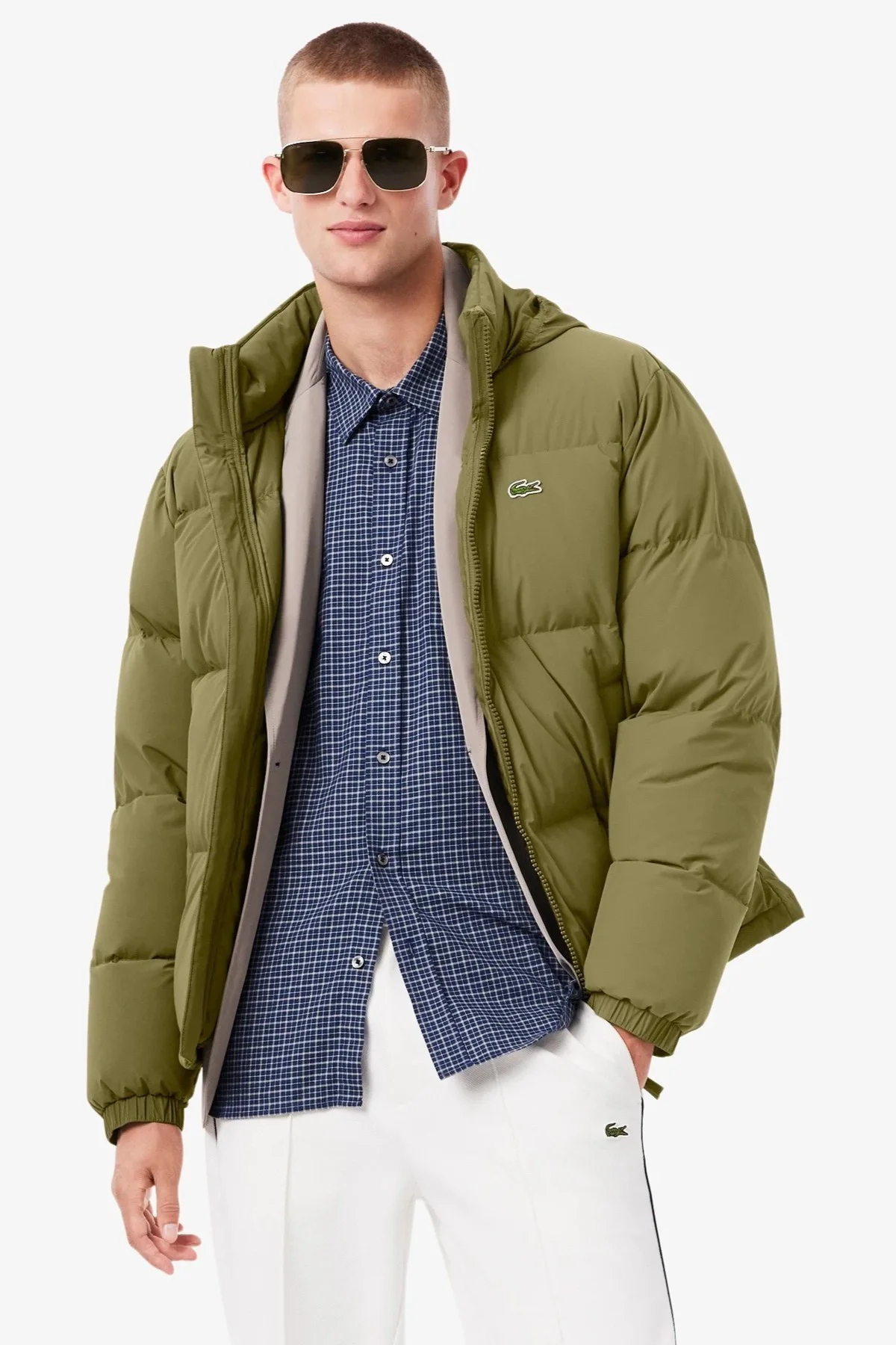 Lacoste Relaxed Fit Down Fill Mens Jacket Gizlenebilir Kapüşonlu Rahat Kesim Suya Dayanıklı Erkek Kaz tüyü Mont Haki Lacoste Relaxed Fit Down Fill Mens Jacket Gizlenebilir Kapüşonlu Rahat Kesim Suya Dayanıklı Erkek Kaz tüyü Mont Haki