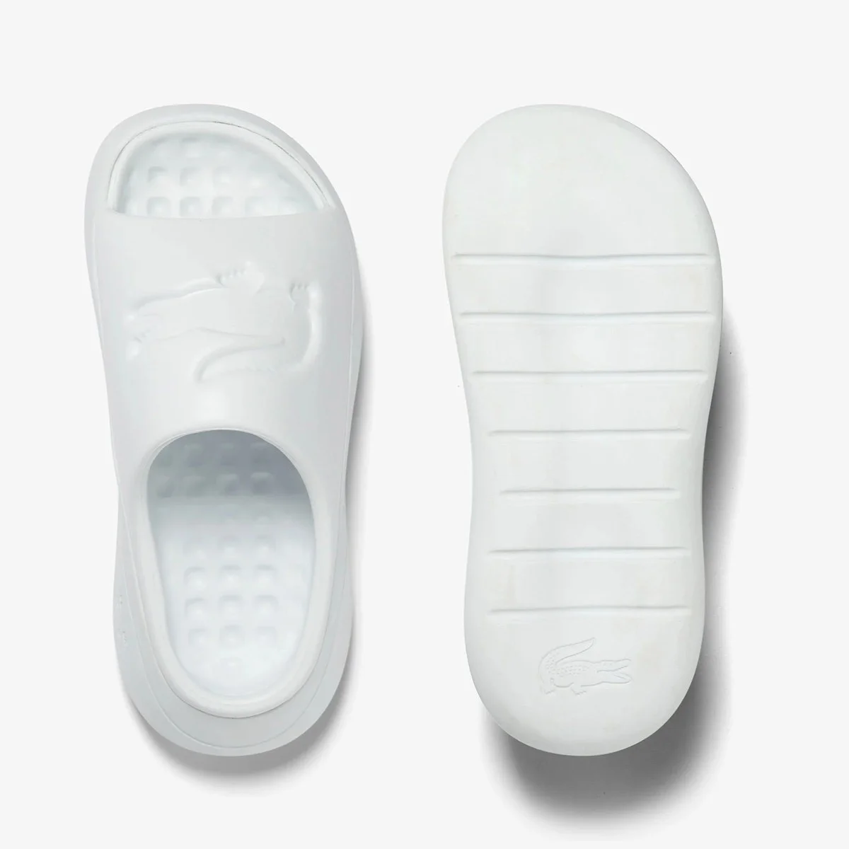 Lacoste Serve Slide 3.0 123 1 CFA Unisex Terlik Beyaz Fiyatı, Yorumları ve Özellikleri