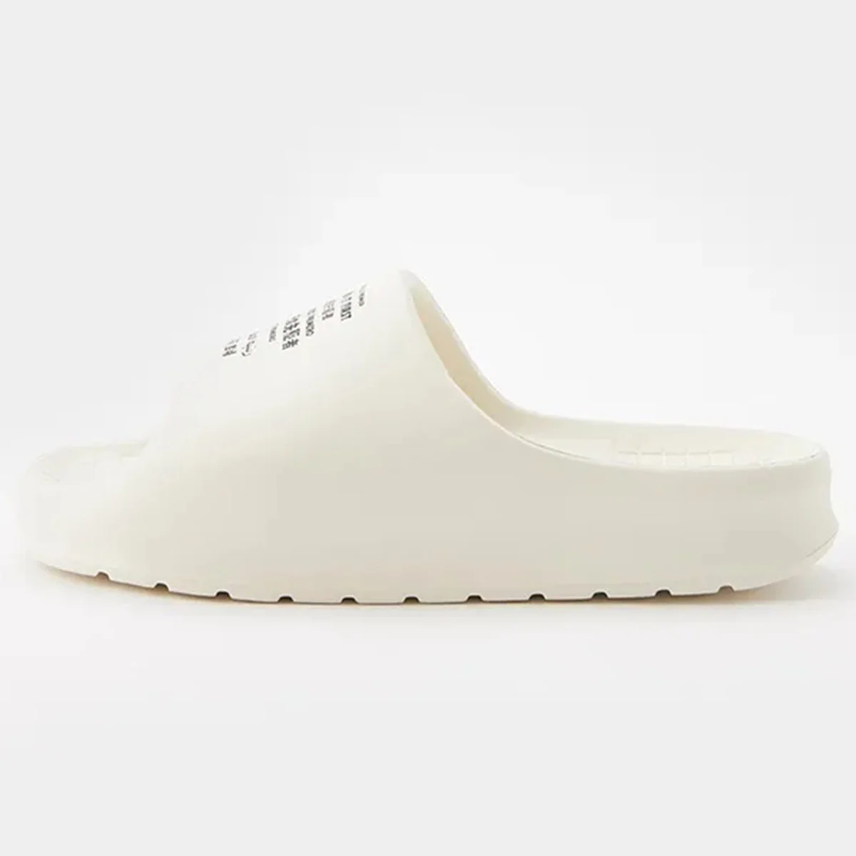 Lacoste Serve Slide 2.0 Unisex Terlik Krem Lacoste Serve Slide 2.0 Unisex Terlik Krem