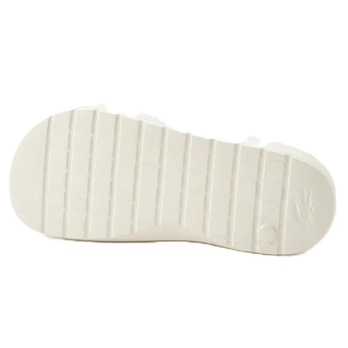 Lacoste Serve Slide 2.0 Unisex Terlik Krem Lacoste Serve Slide 2.0 Unisex Terlik Krem