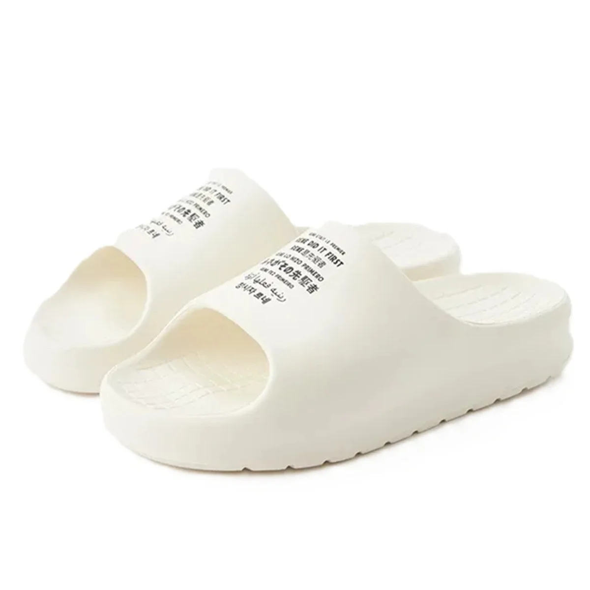 Lacoste Serve Slide 2.0 Unisex Terlik Krem Lacoste Serve Slide 2.0 Unisex Terlik Krem
