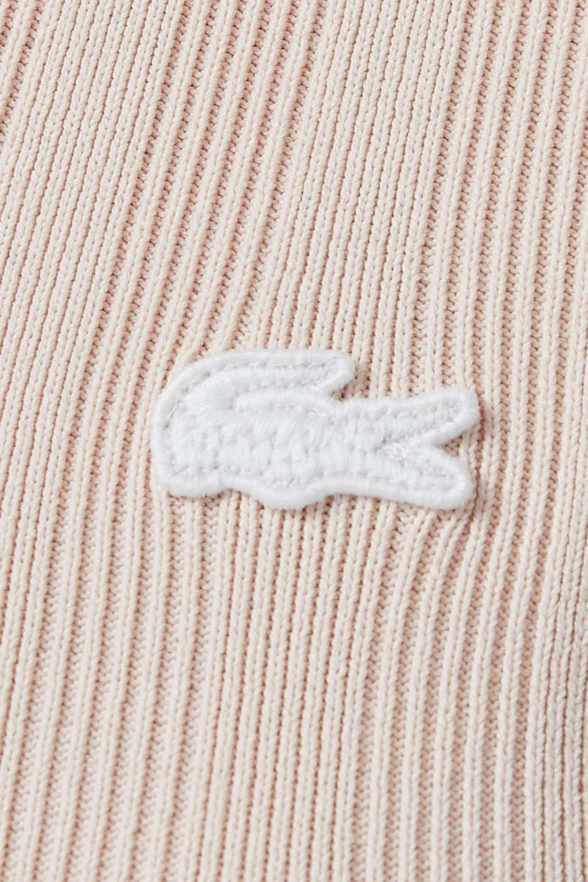 Lacoste Slim Fit Kısa Kollu Yarım Fermuarlı Polo Yaka Full Likralı Triko Tişört Pudra Pembe Lacoste Slim Fit Kısa Kollu Yarım Fermuarlı Polo Yaka Full Likralı Triko Tişört Pudra Pembe