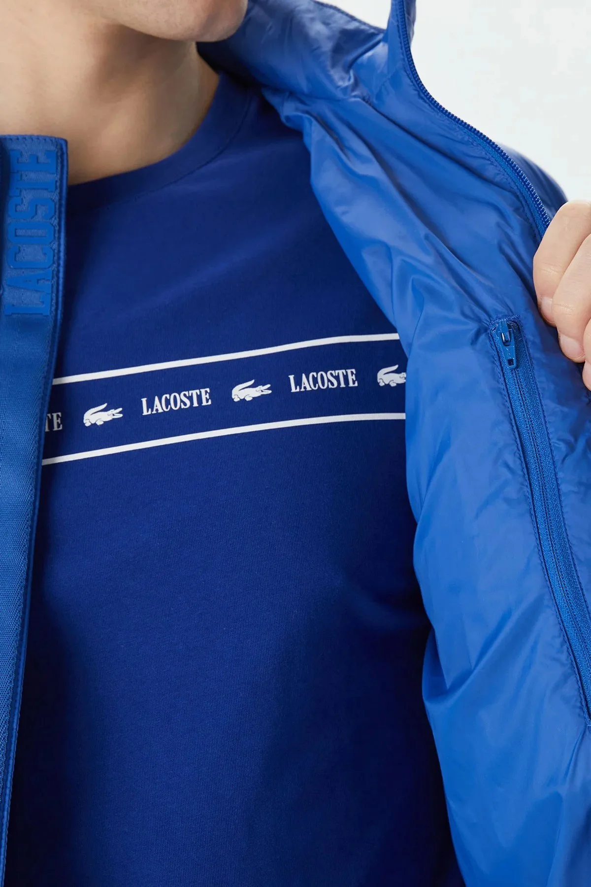 Lacoste Synthetic Fill Jacket Gizlenebilir Kapişonlu Şişme Erkek Mont Mavi Fiyatı, Yorumları ve Özellikleri