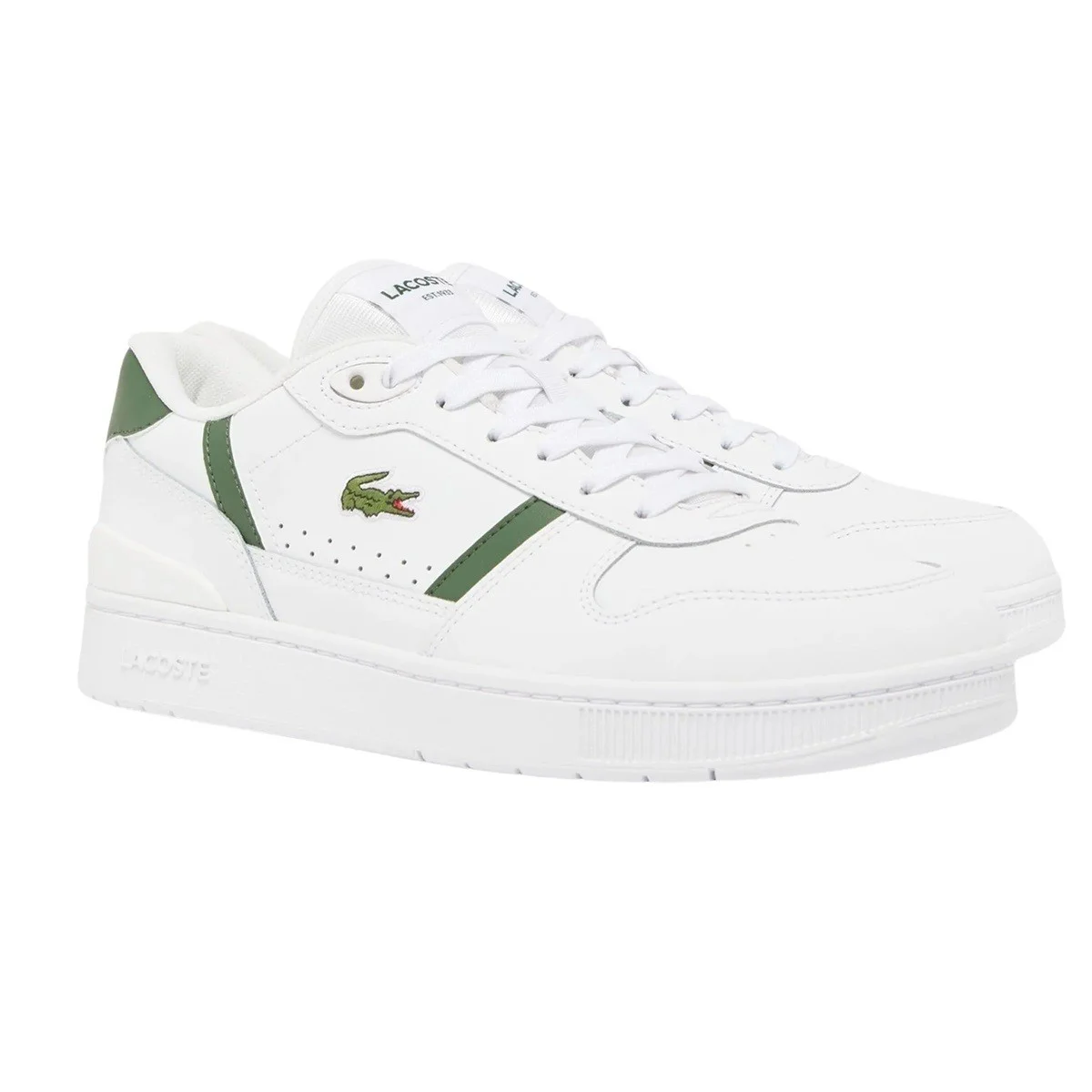Lacoste T-Clip 224 2 SMA Leather Mens Sneaker Hakiki Deri Günlük Spor Ayakkabı Beyaz Yeşil Lacoste T-Clip 224 2 SMA Leather Mens Sneaker Hakiki Deri Günlük Spor Ayakkabı Beyaz Yeşil Fiyatı, Yorumları ve Özellikleri