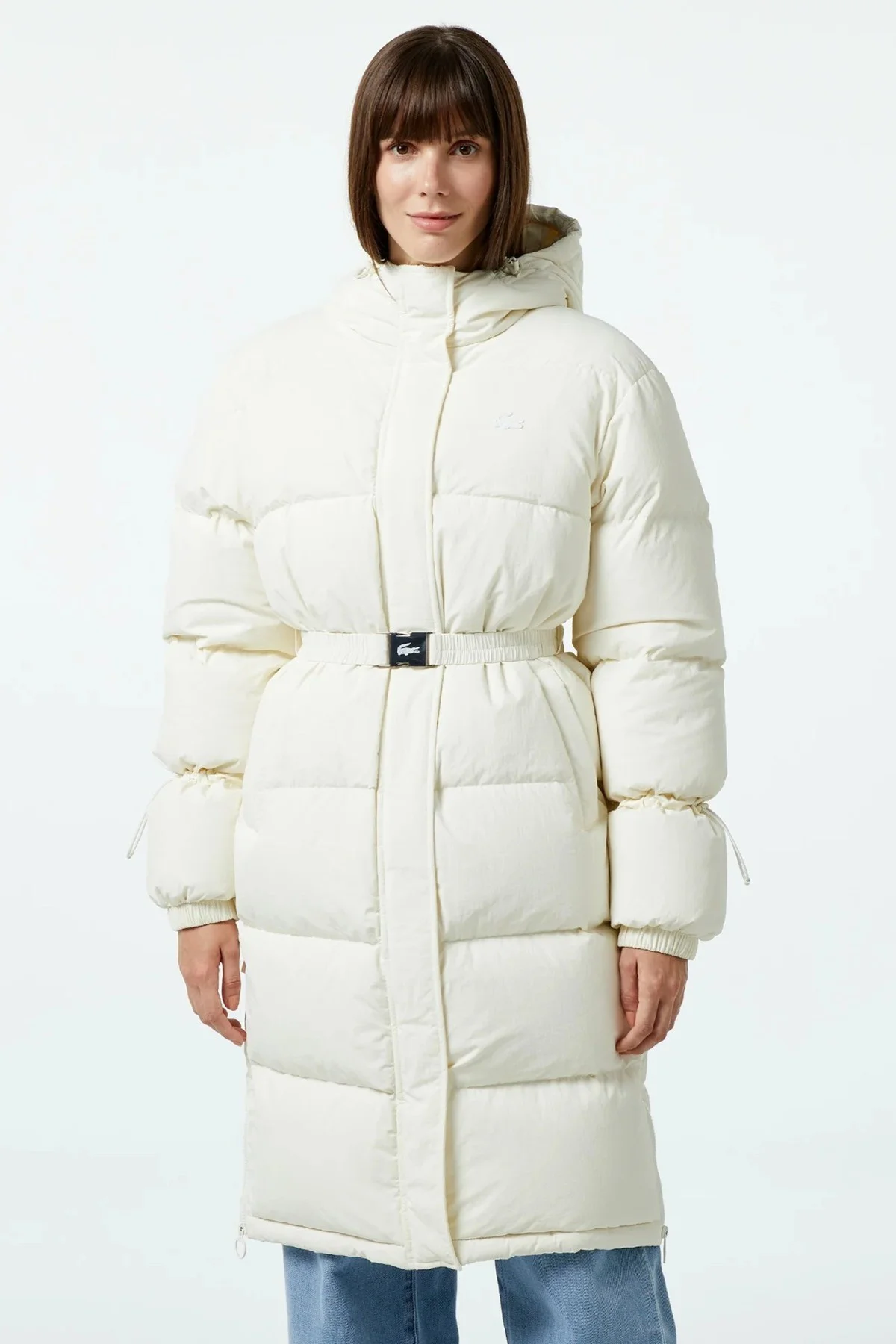 Lacoste Womens Down Fill Jacket Sabit Kapüşonlu Kaz Tüyü Kadın Parka Krem Fiyatı, Yorumları ve Özellikleri