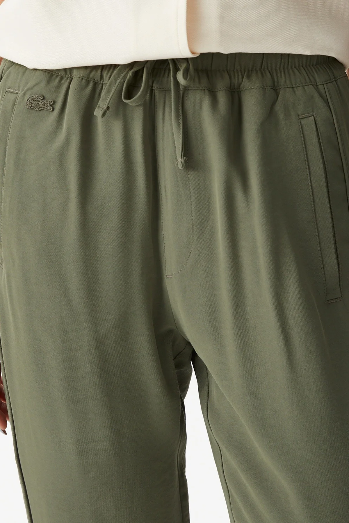Lacoste Women's Jogger Fit Pant Kadın Dokuma Eşofman Altı Haki Lacoste Women's Jogger Fit Pant Kadın Dokuma Eşofman Altı Haki